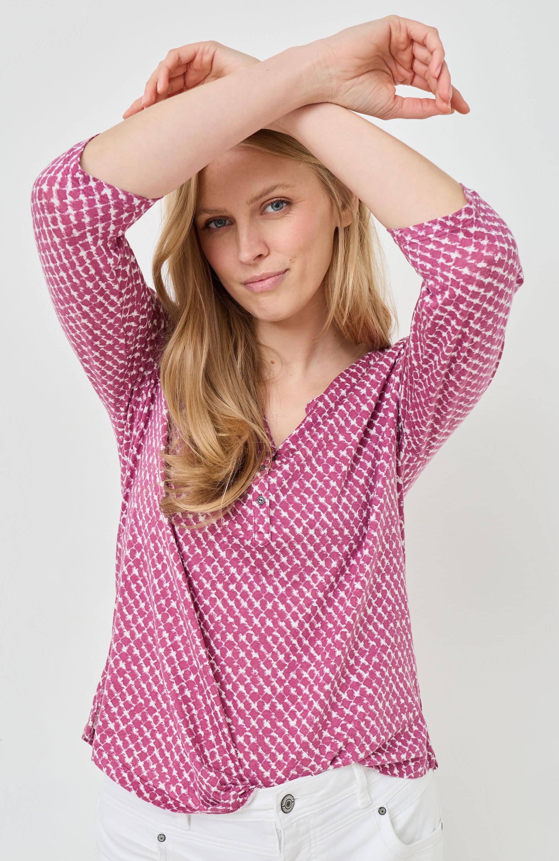 Leichtes Shirt mit 3/4 Arm