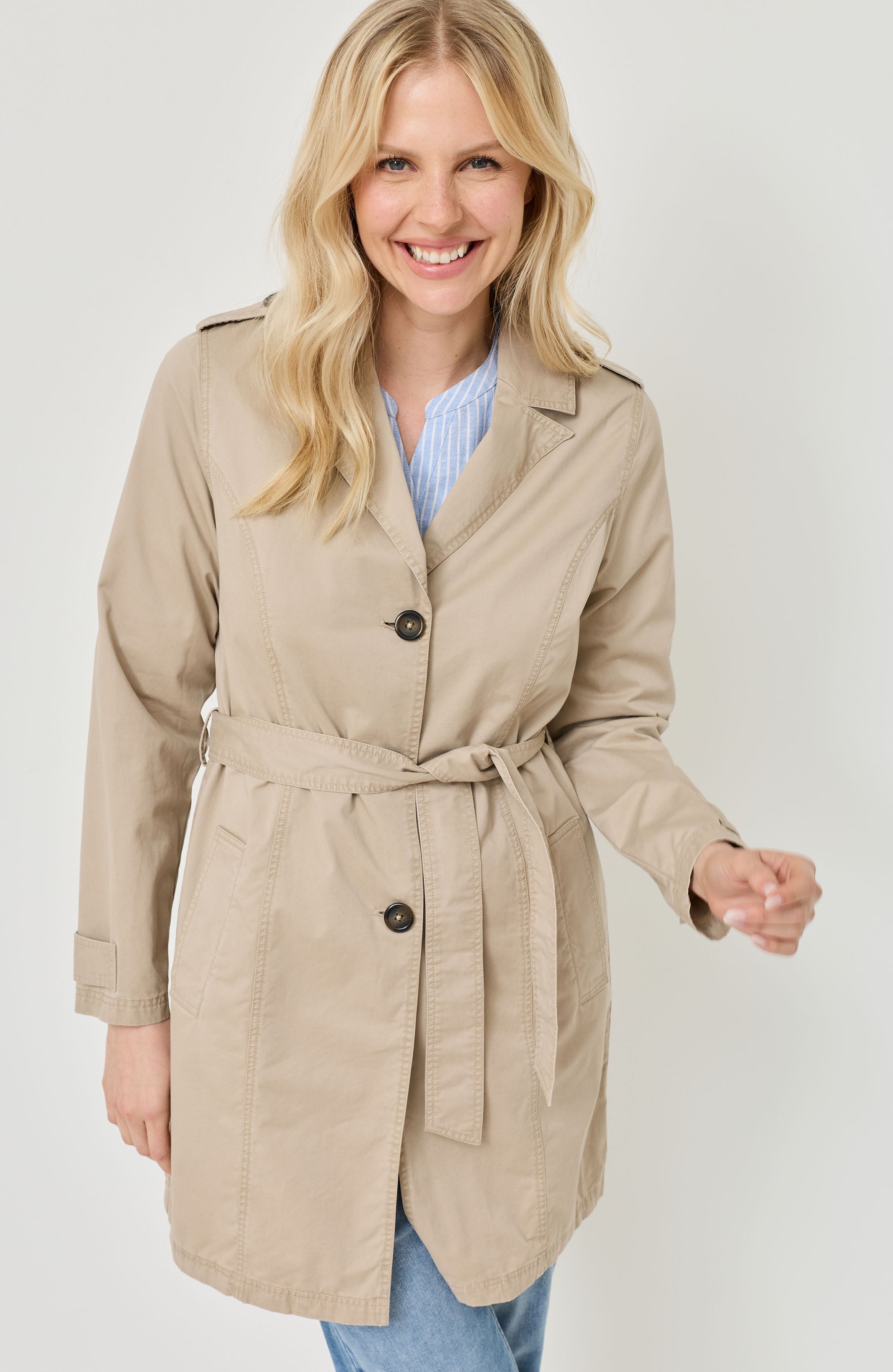 Allrounder: Leichter Trench-Coat