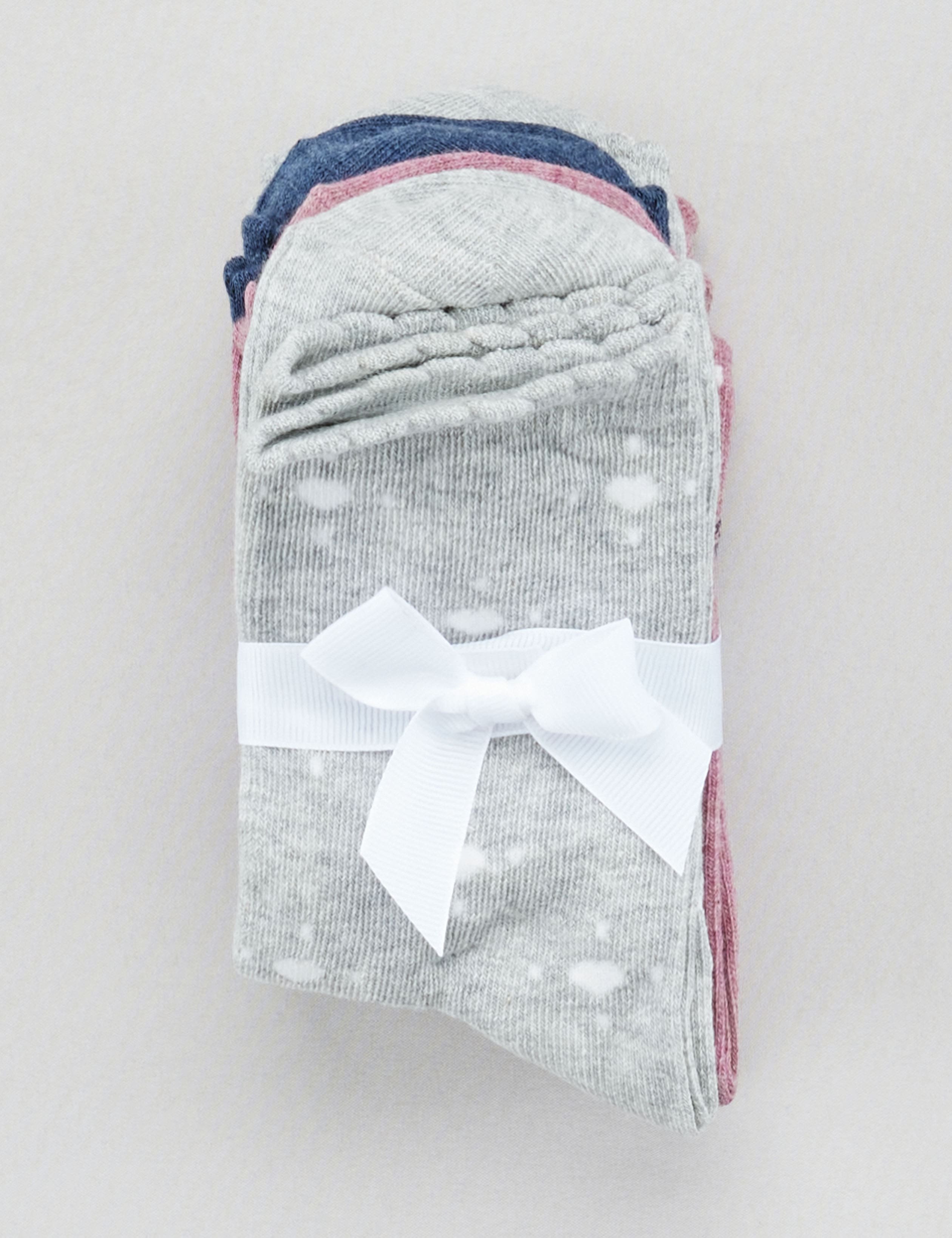 5er Pack Socken, uni & Herzen