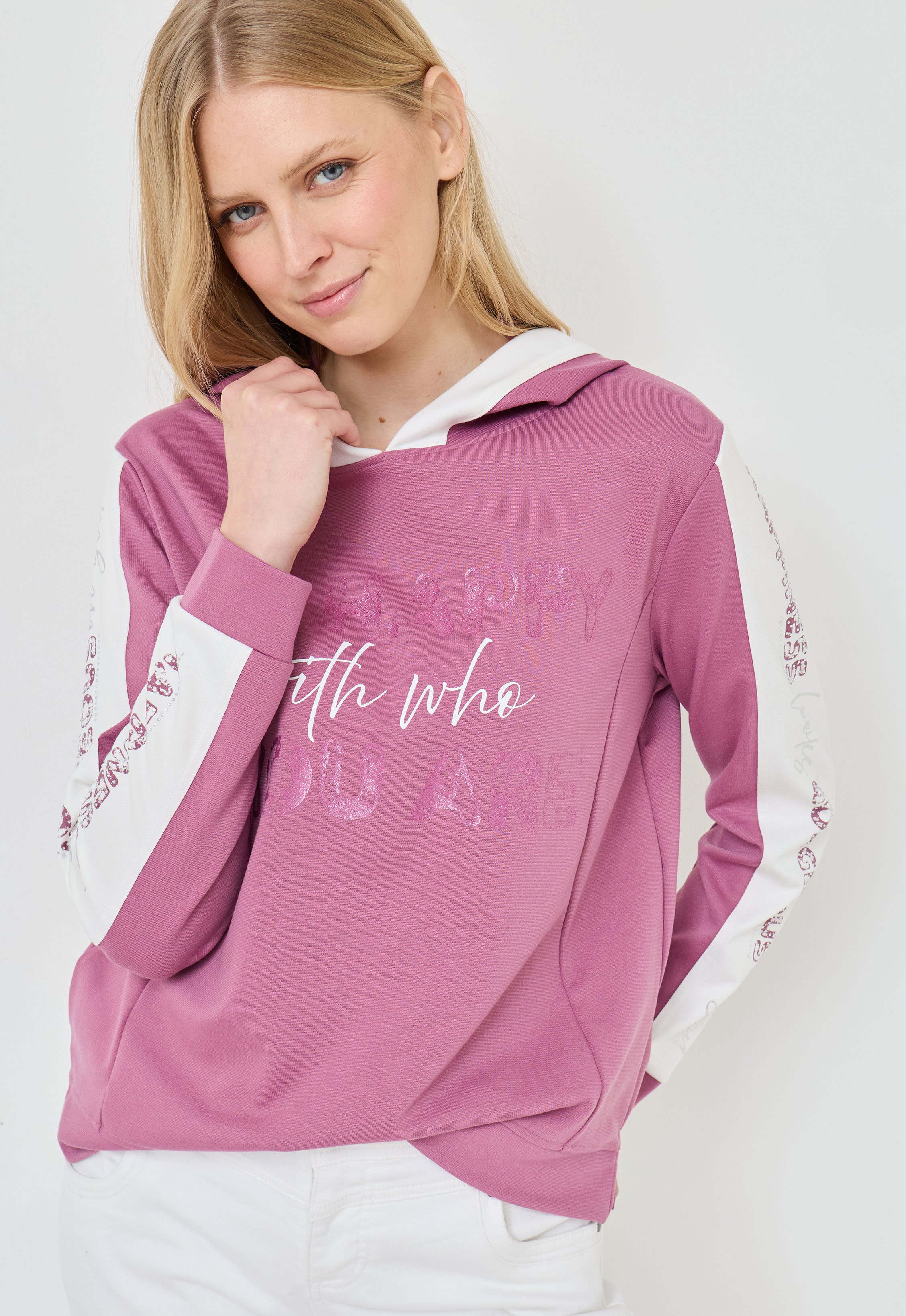 Langarmshirt mit Print-Details