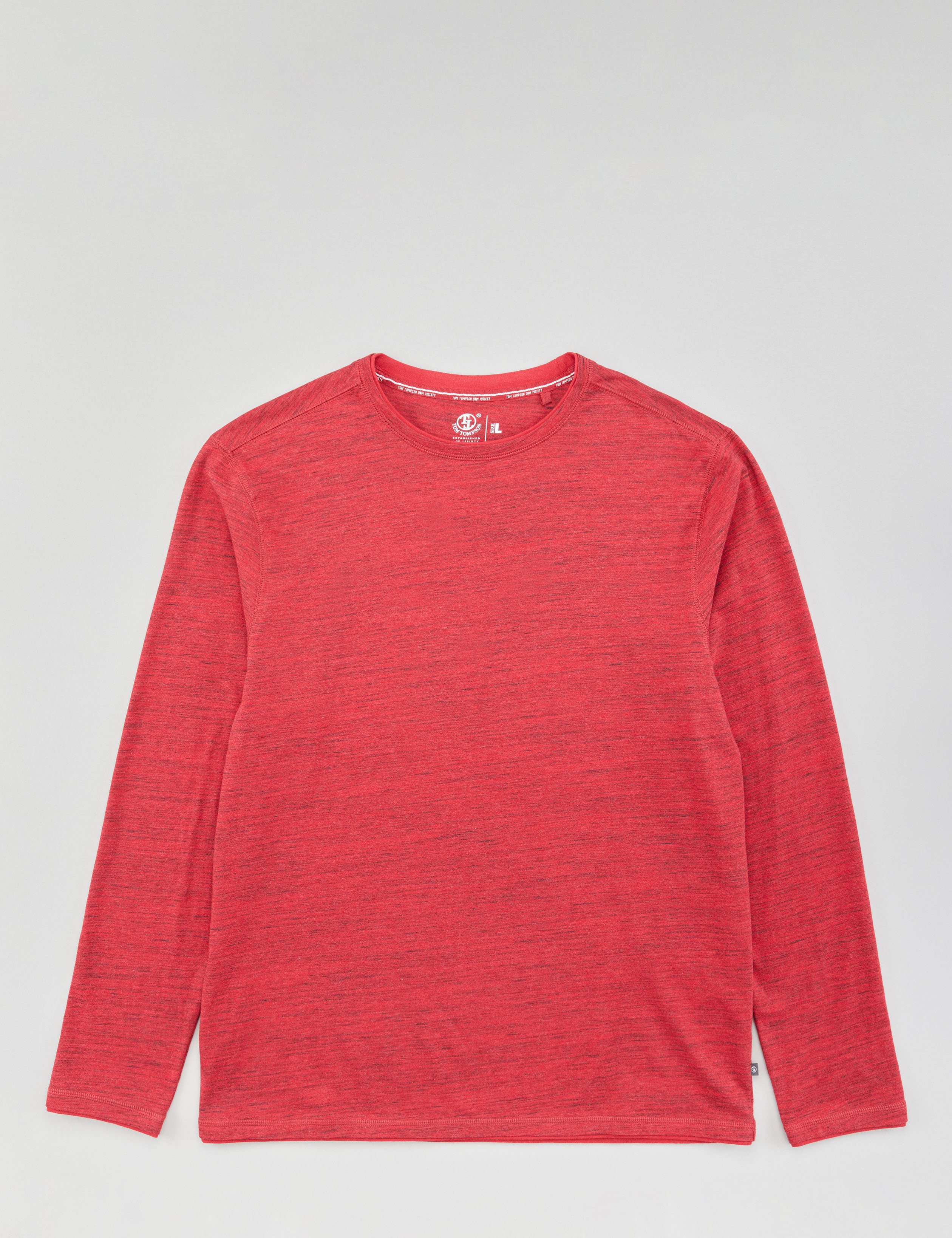 Longsleeve mit Melange-Effekt