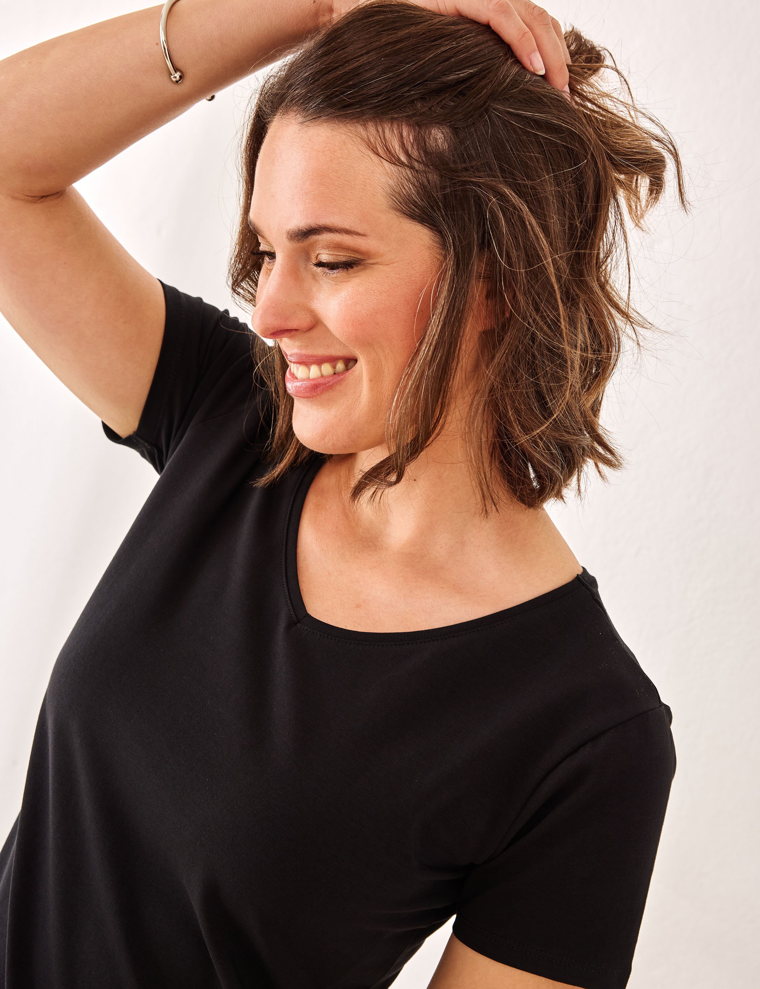 Basic T-Shirt - Modell Sandy