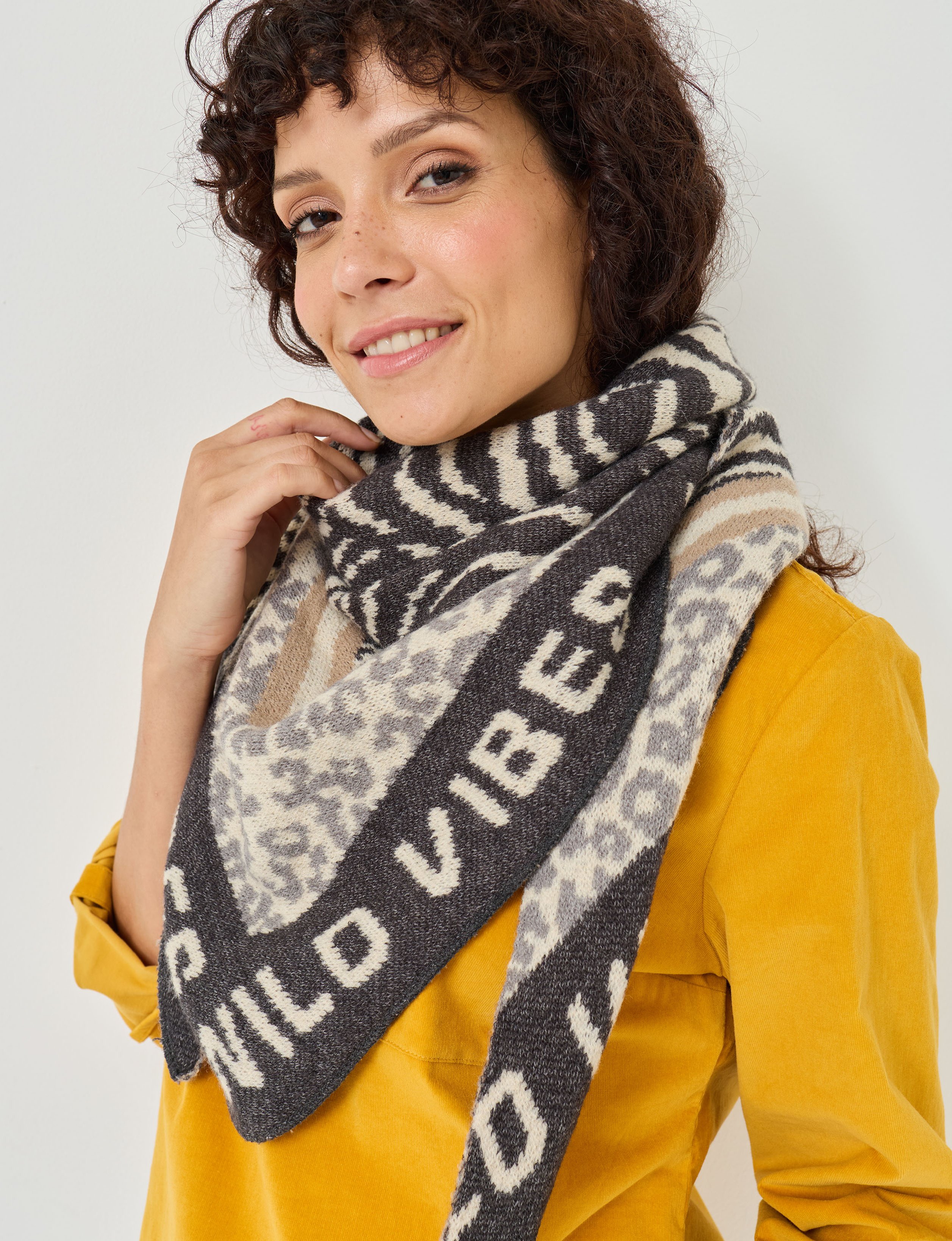 Weicher Dreiecks-Schal, Mustermix