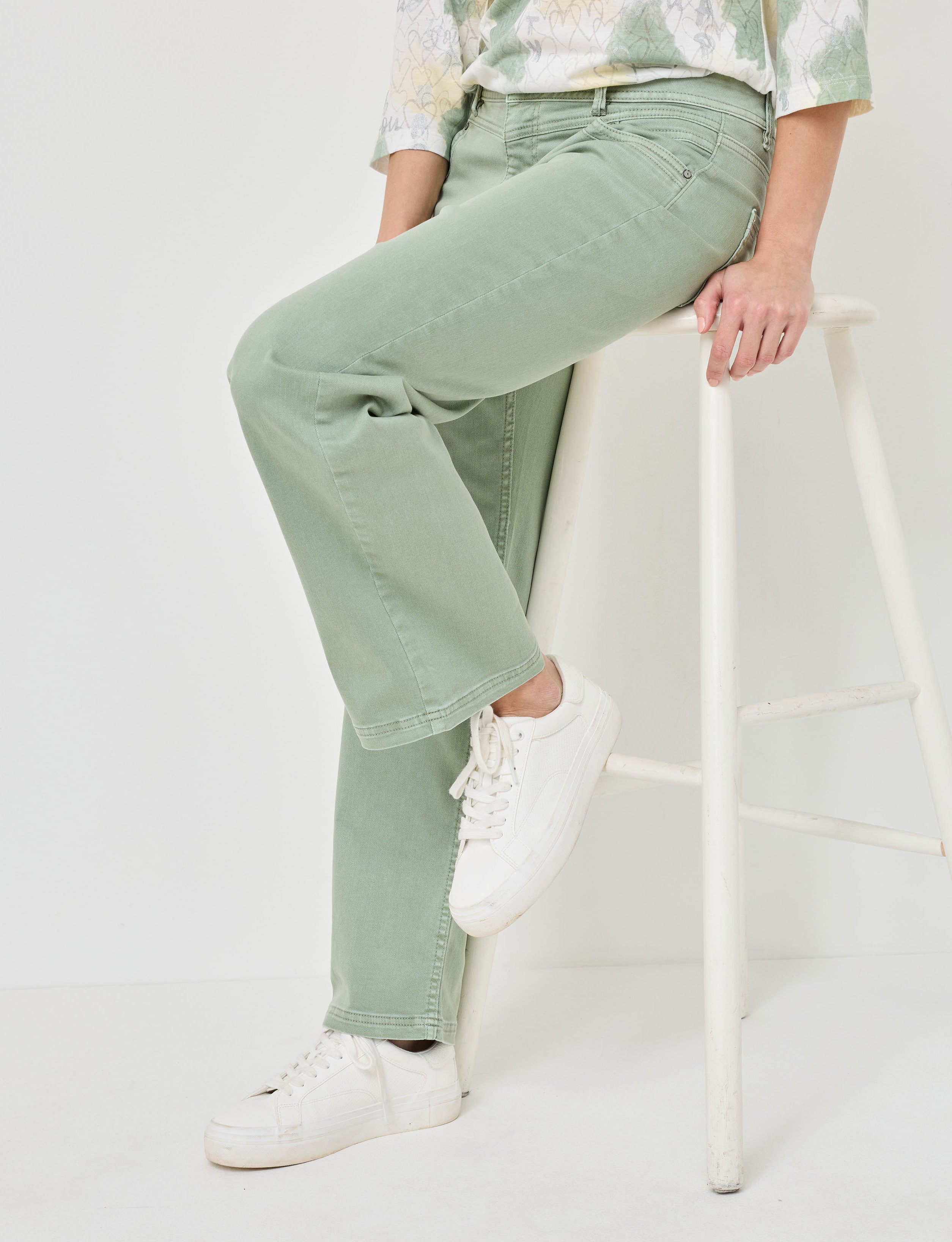 Wide Leg Hose im Jeans-Style