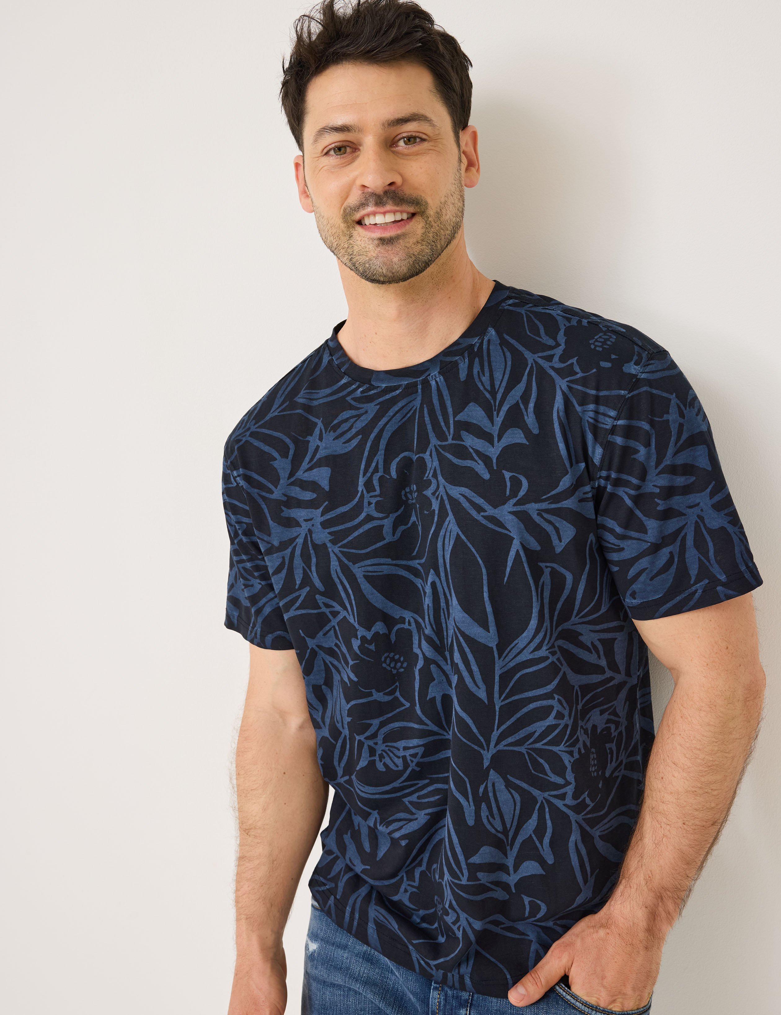 Leichtes Shirt mit Sommer-Print