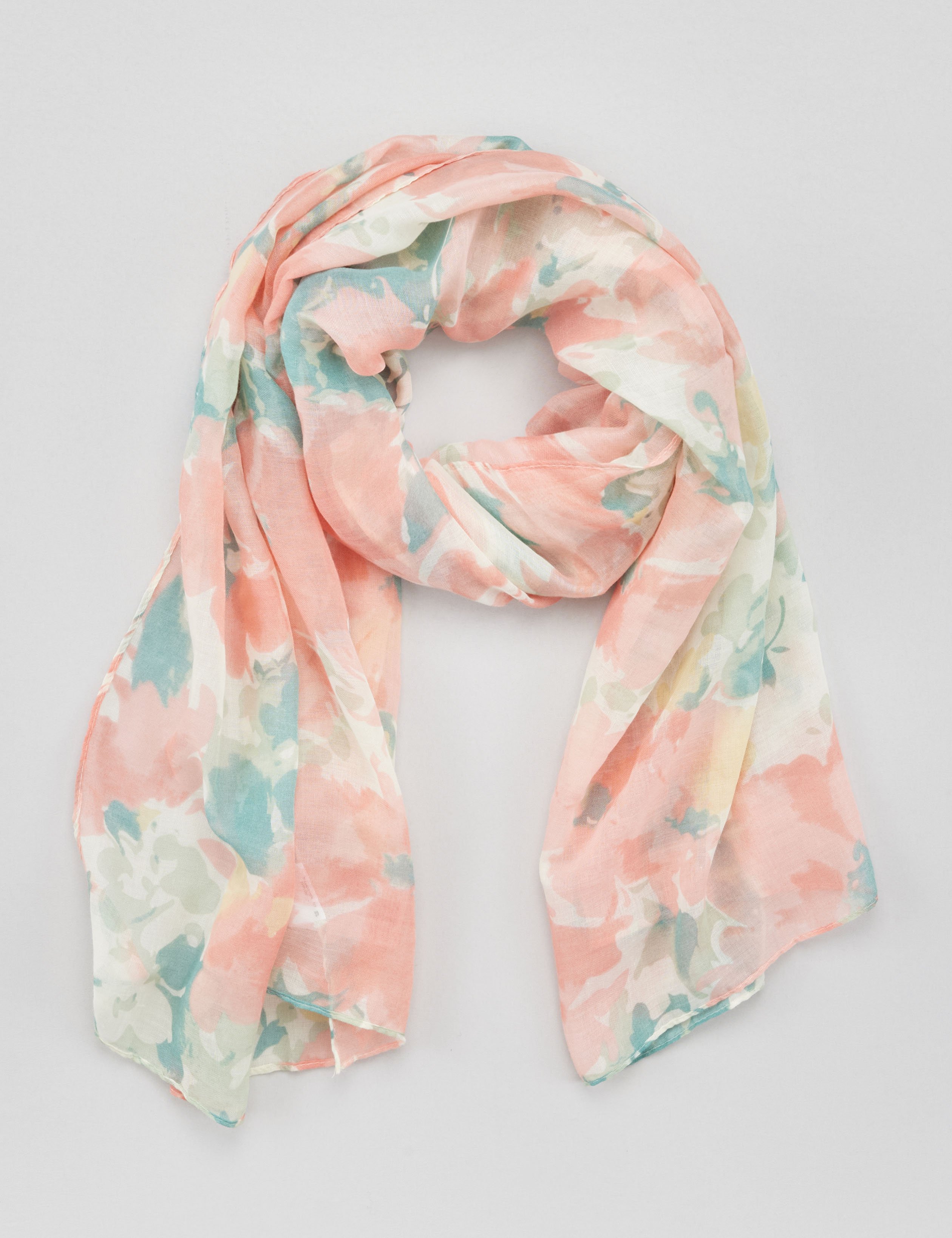 Tuch mit Aquarell-Muster