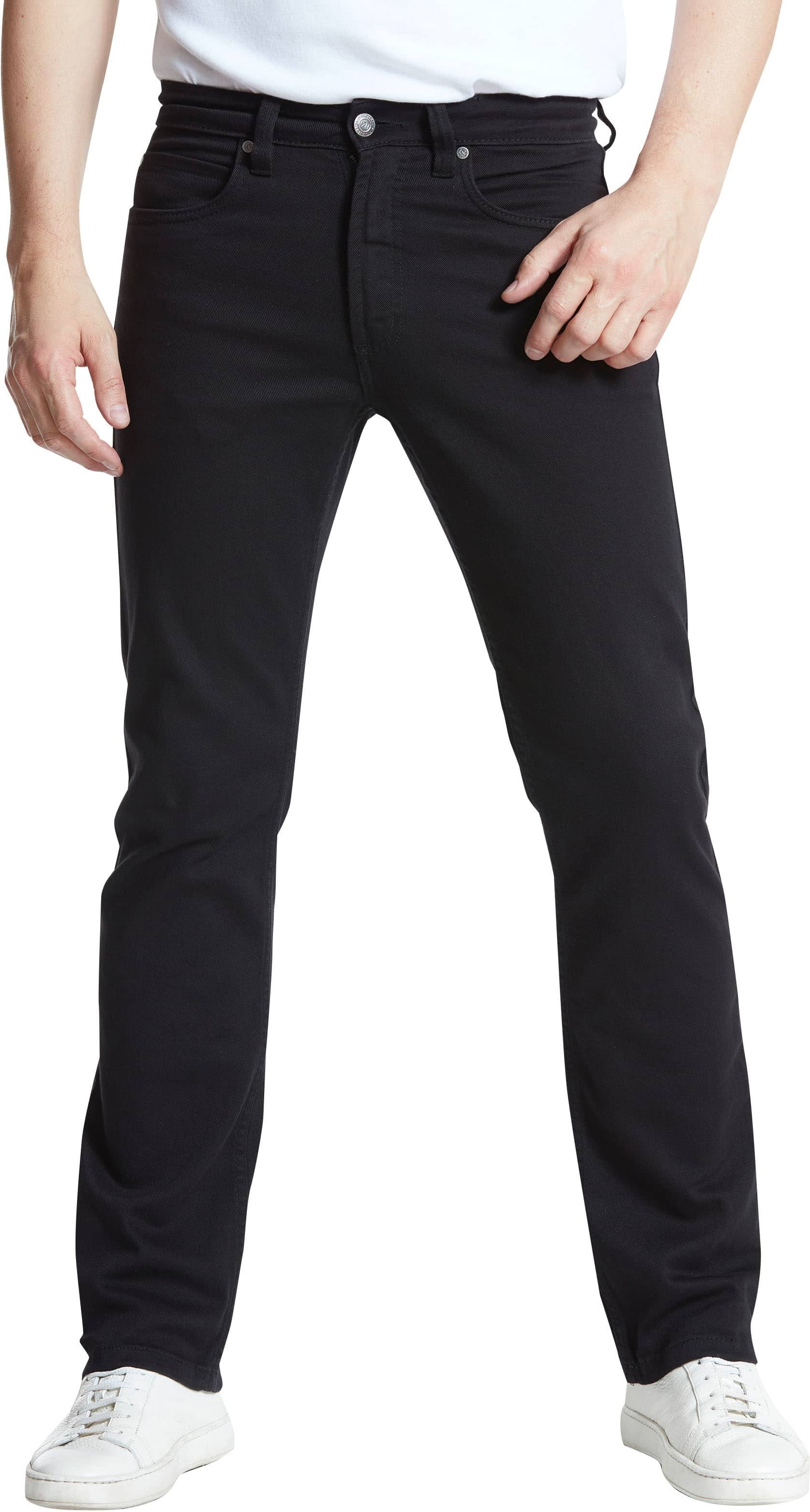 STEVEN Regular Fit Jeans - schwarz