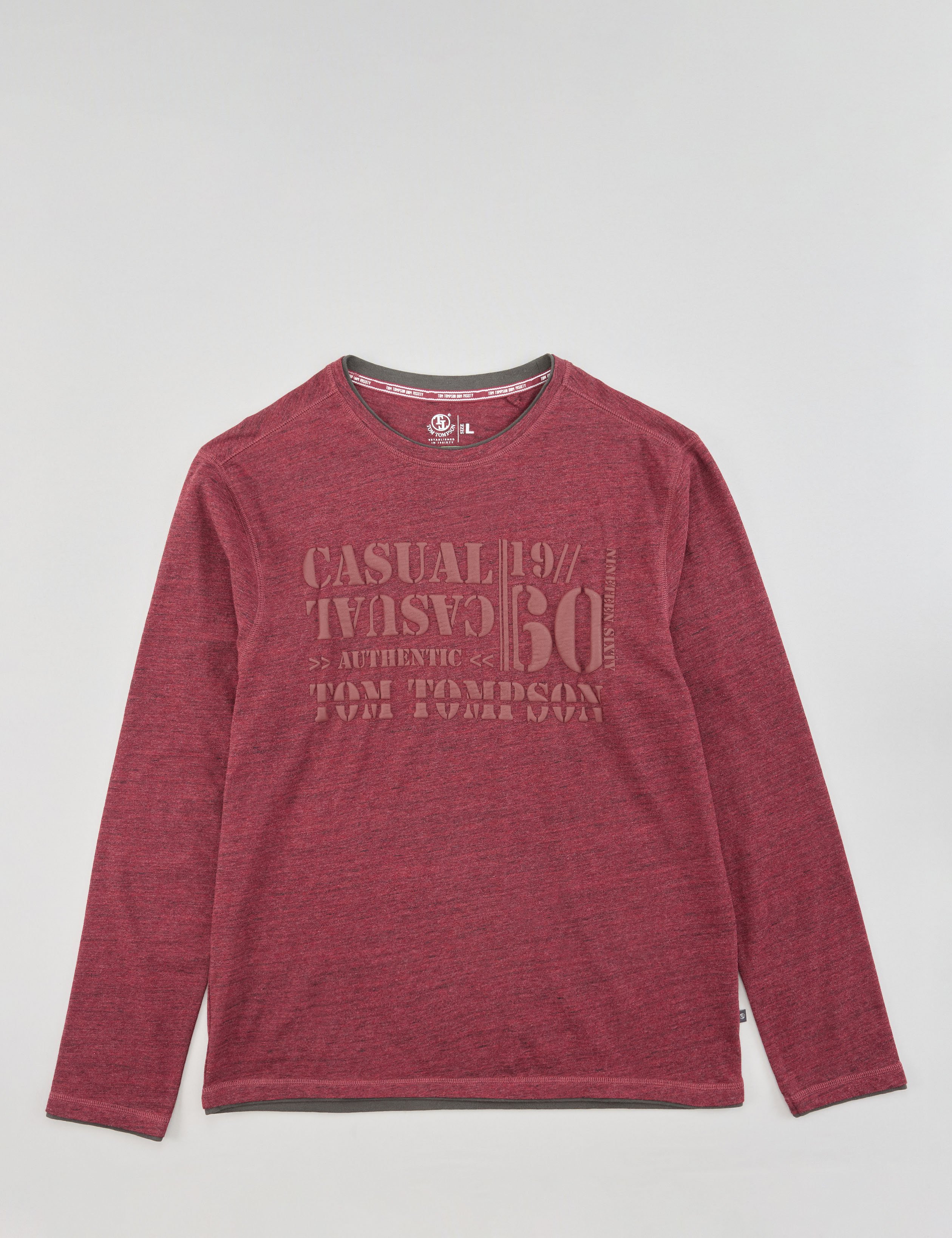 Longsleeve mit plakativem Print