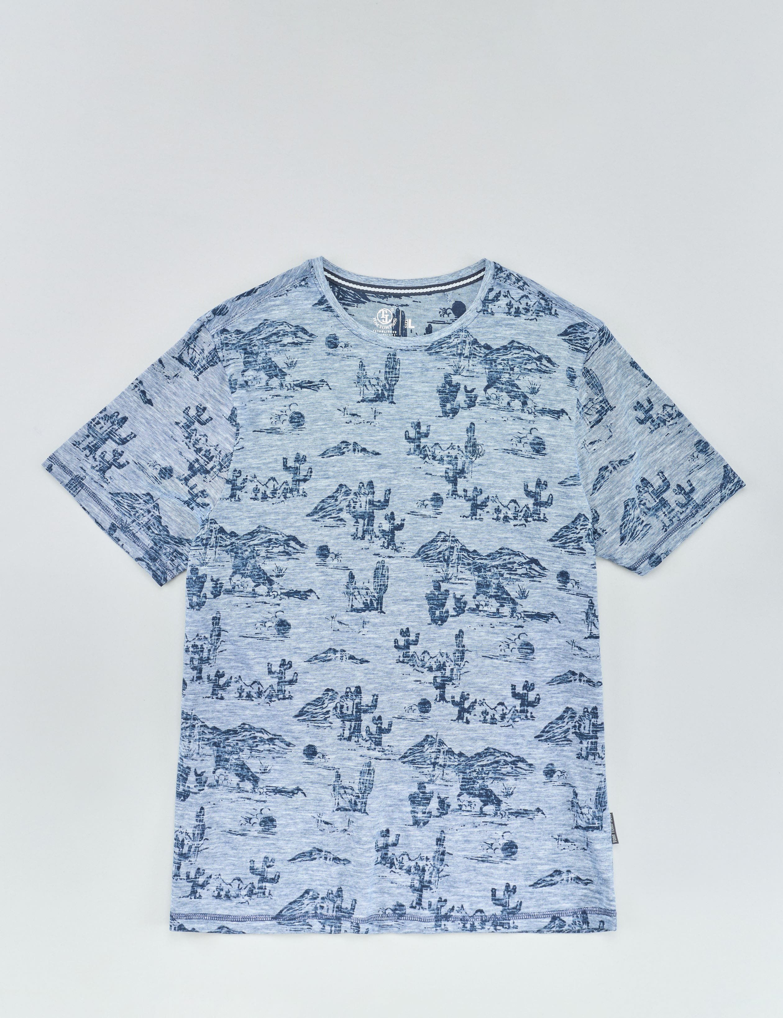 T-Shirt mit Alloverprint