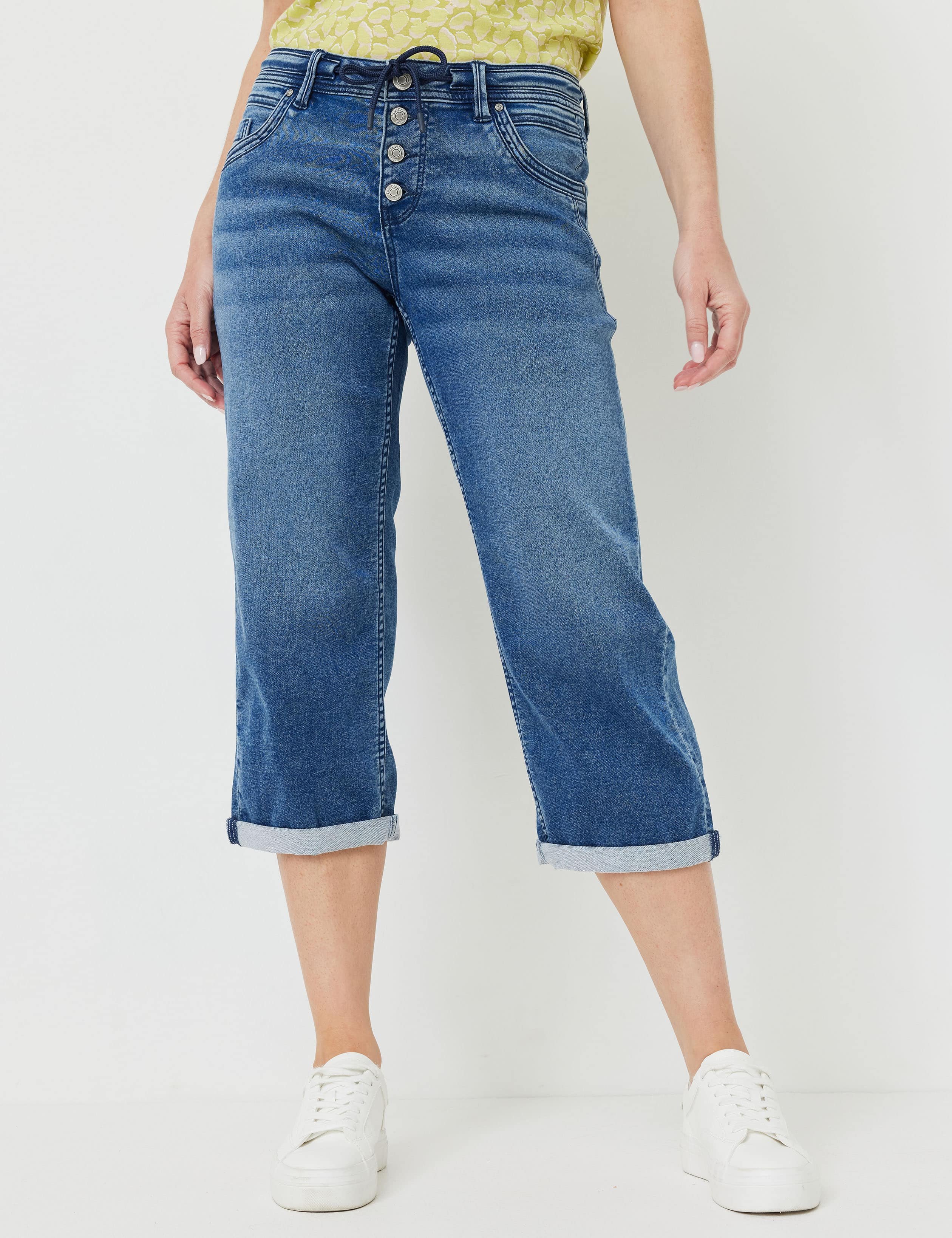 Extrabequeme Jeans in 7/8 Länge