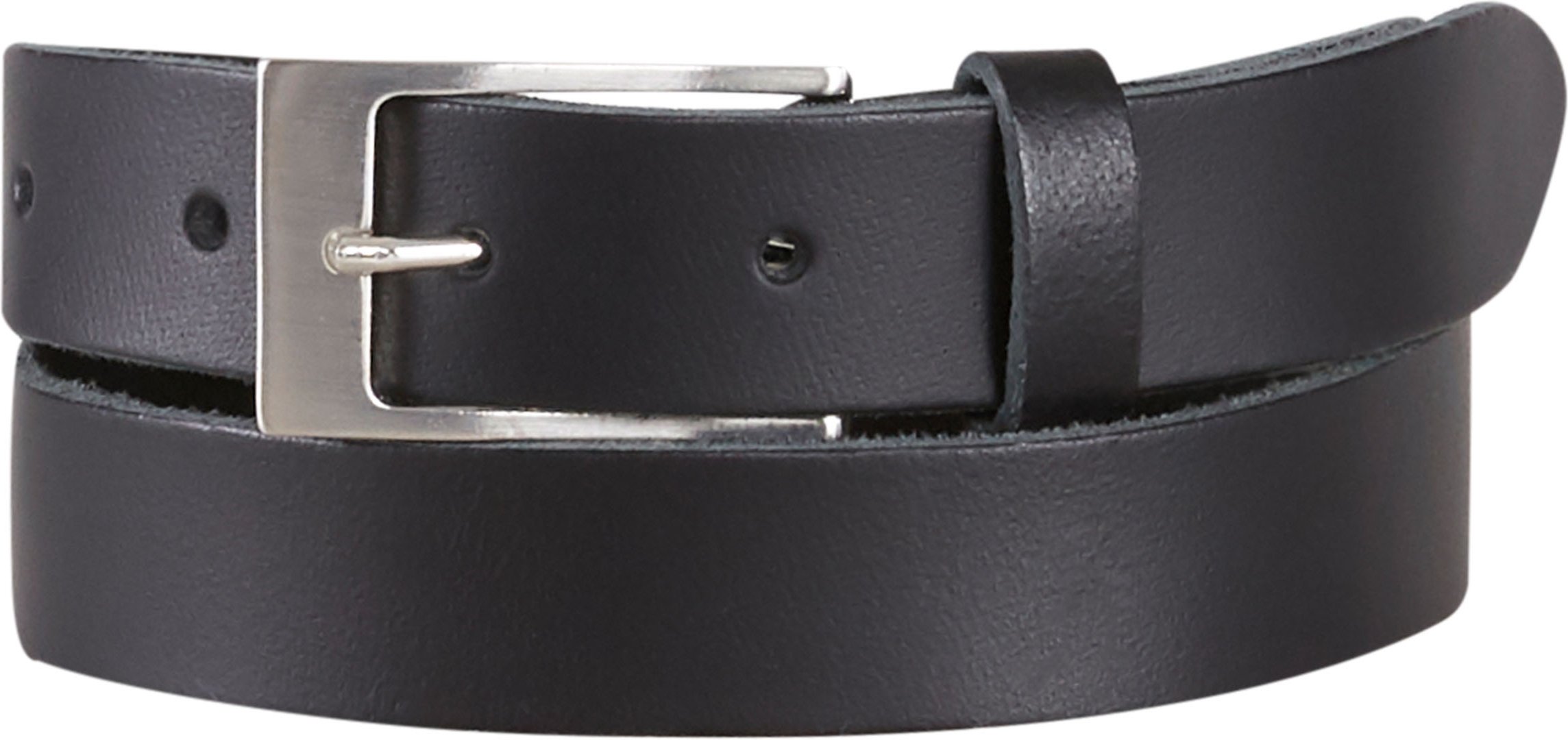 Schmaler Gürtel aus echtem Leder