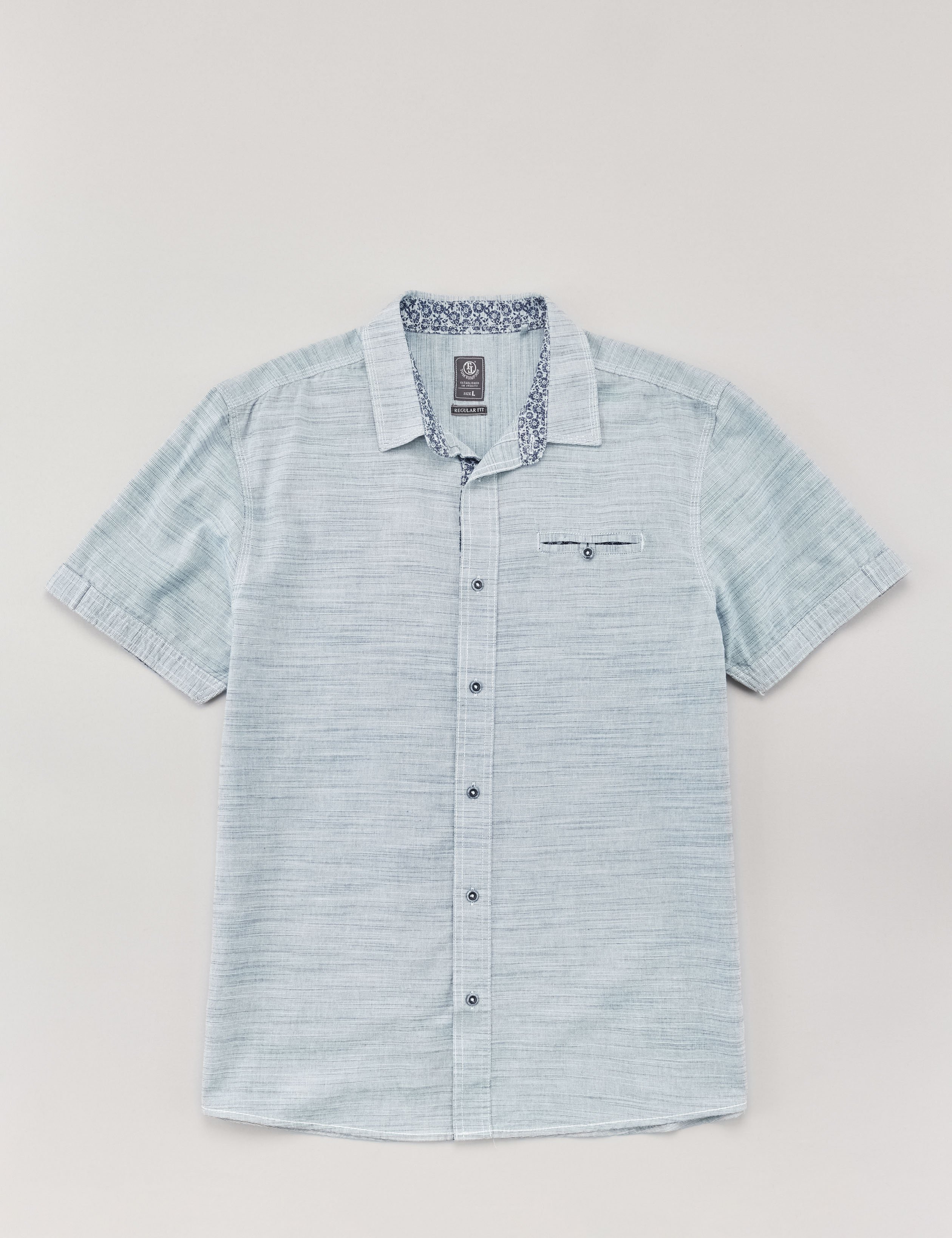 Lässiges Hemd mit Struktur