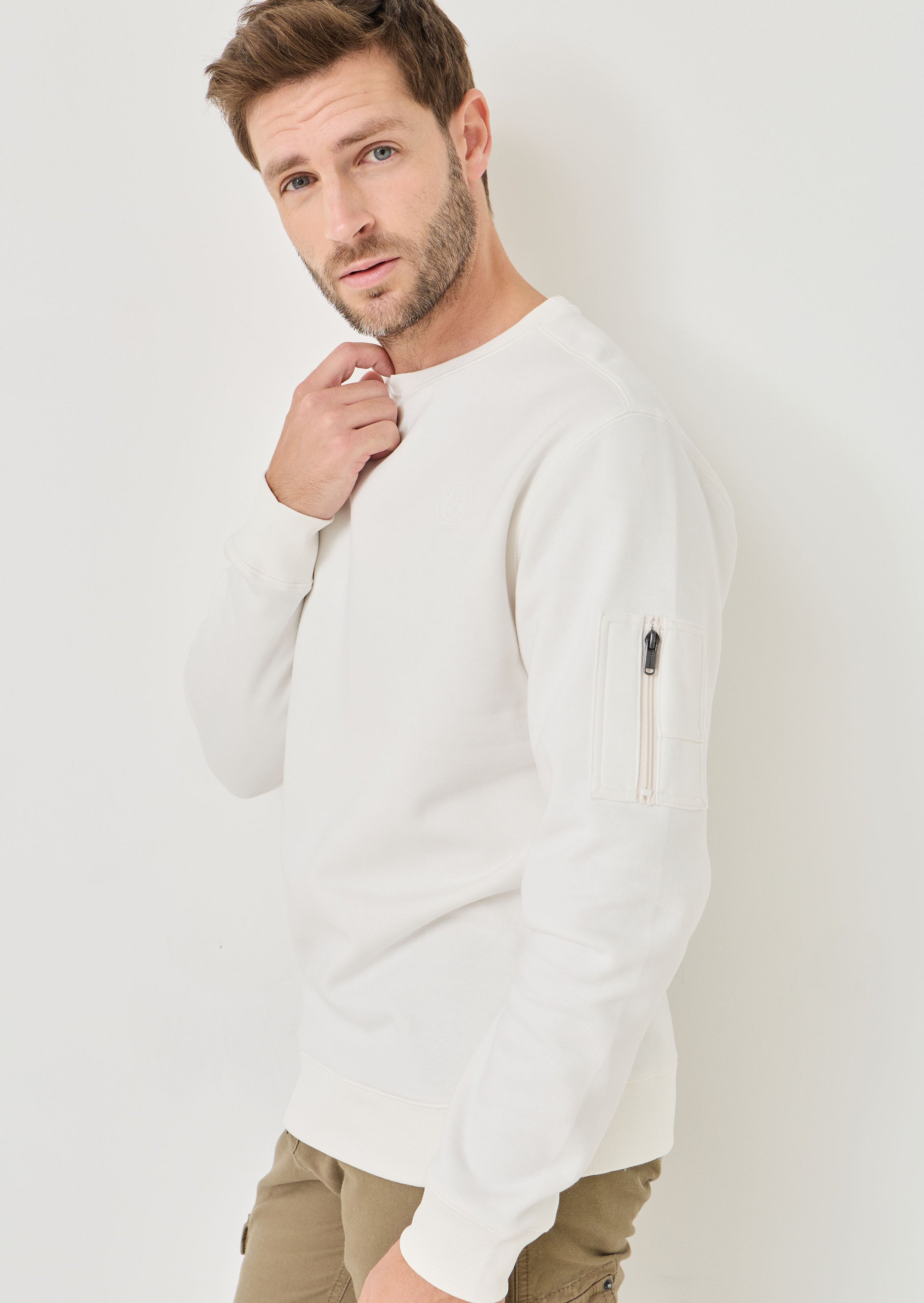 Softes Basic-Sweat mit Rundhals