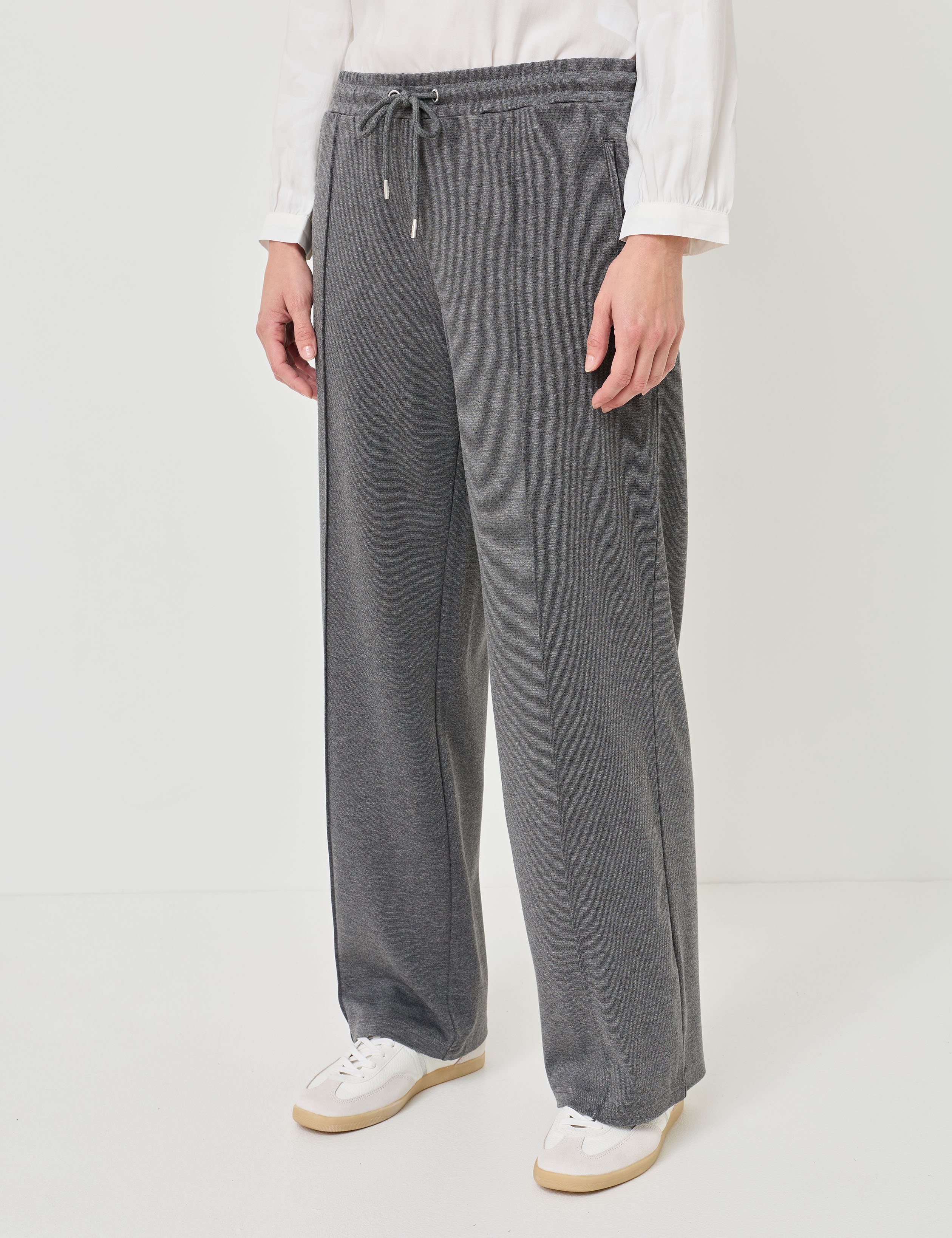 Wide Leg Hose im Jogg-Style