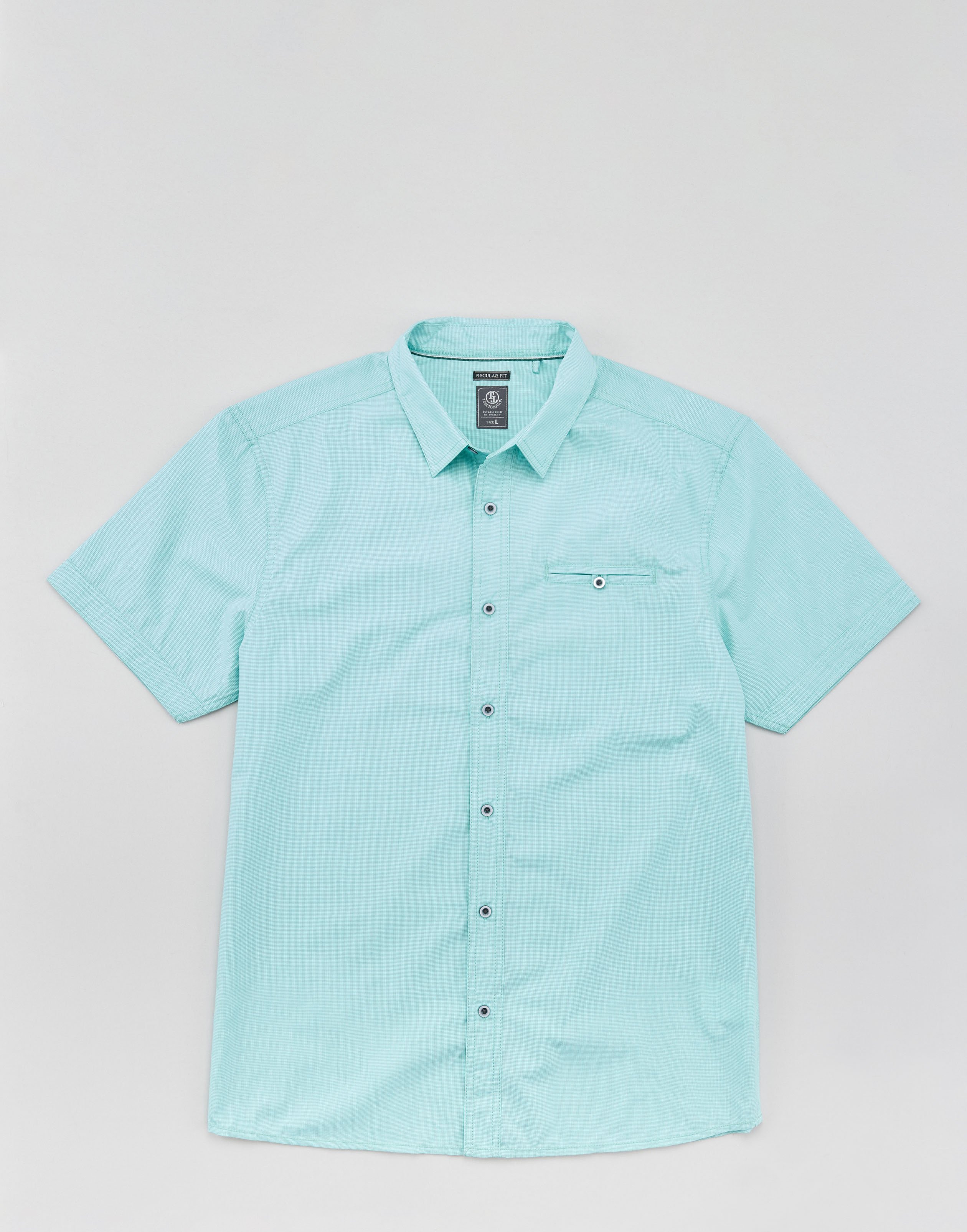 Pflegeleichtes Hemd, fein gestreift