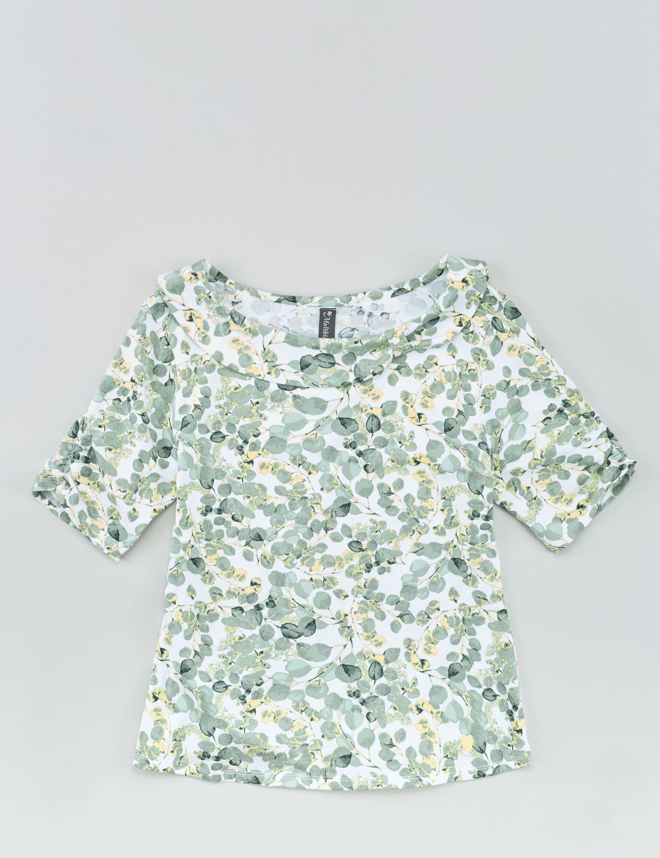 Bedrucktes T-Shirt mit Detail