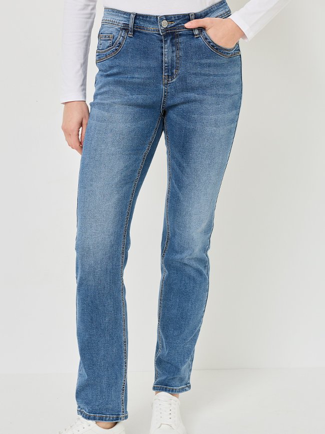 Straight Fit Jeans Modell GISA