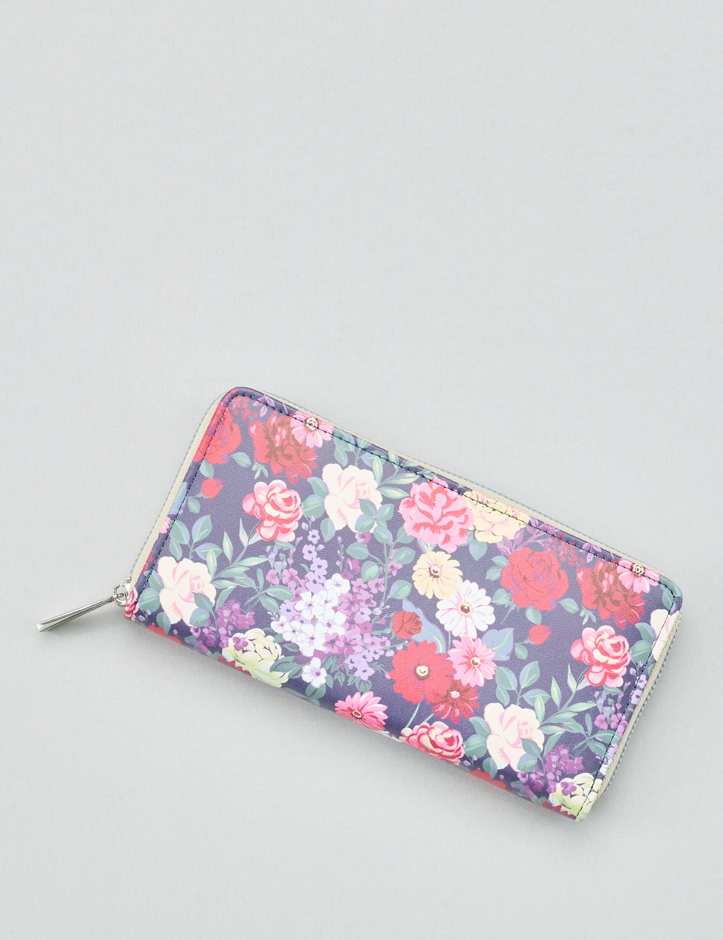 Große Geldbörse, Blumenmuster