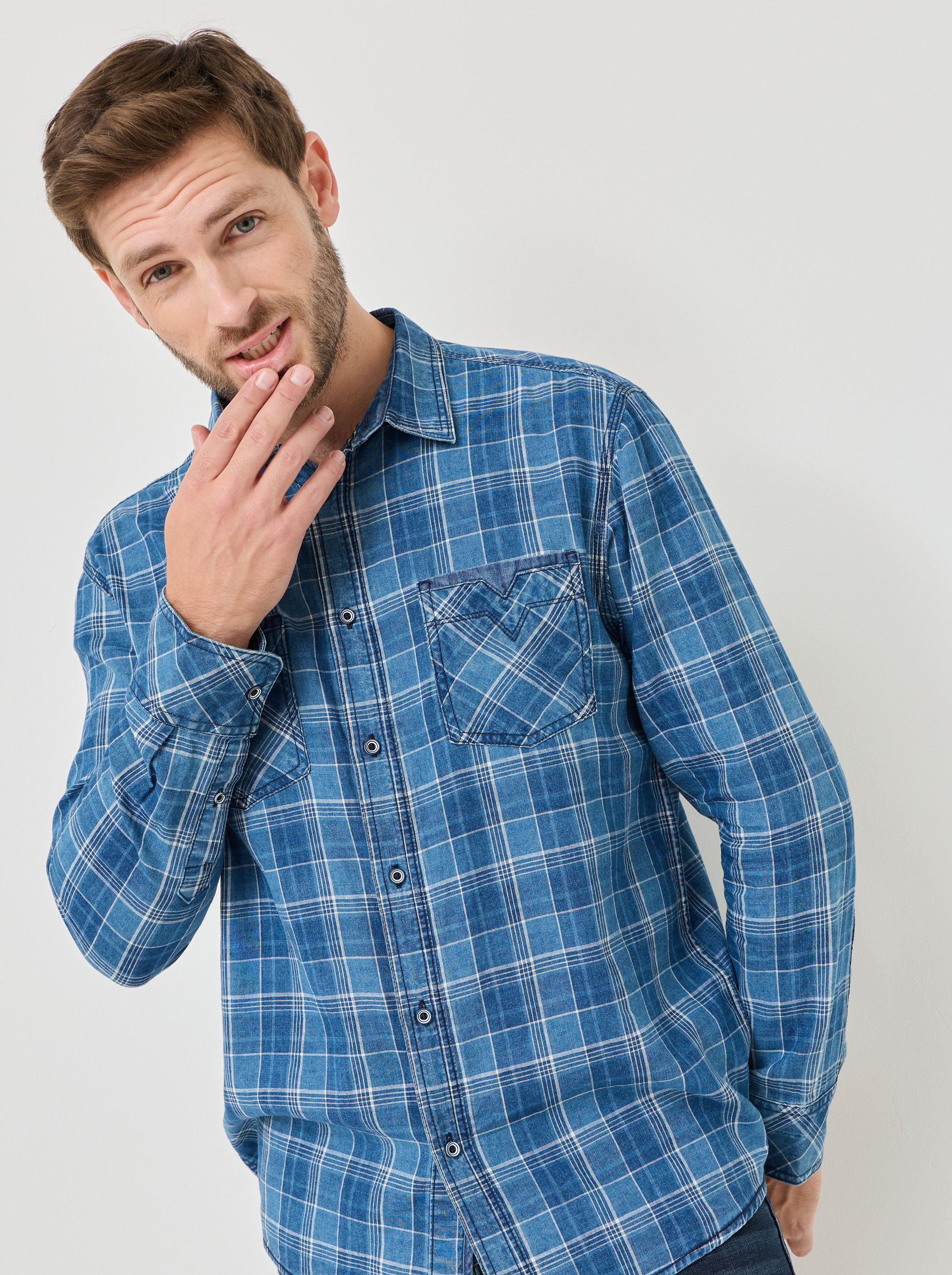 Allrounder: Hemd mit Karomuster