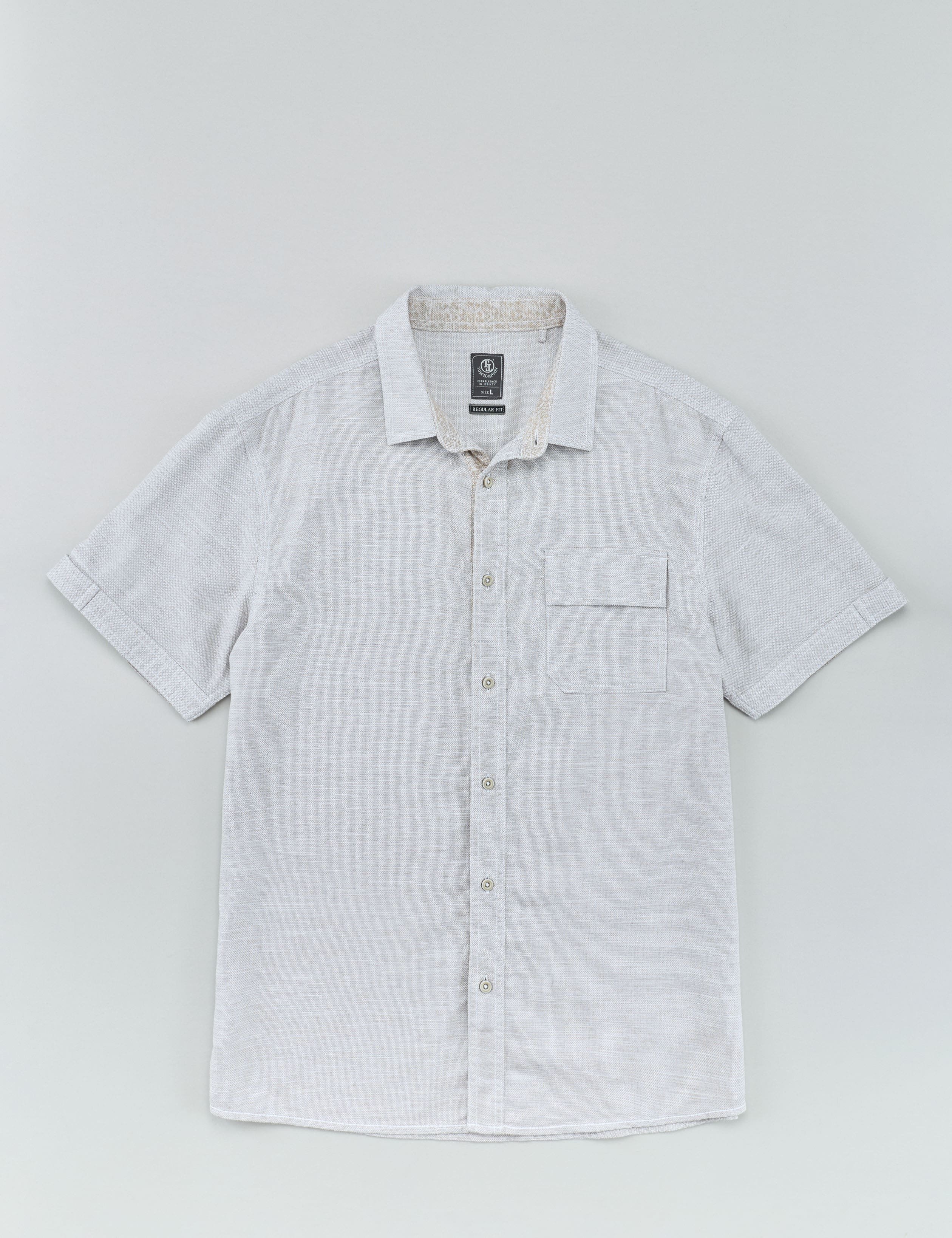 Allrounder: leichtes Struktur-Hemd