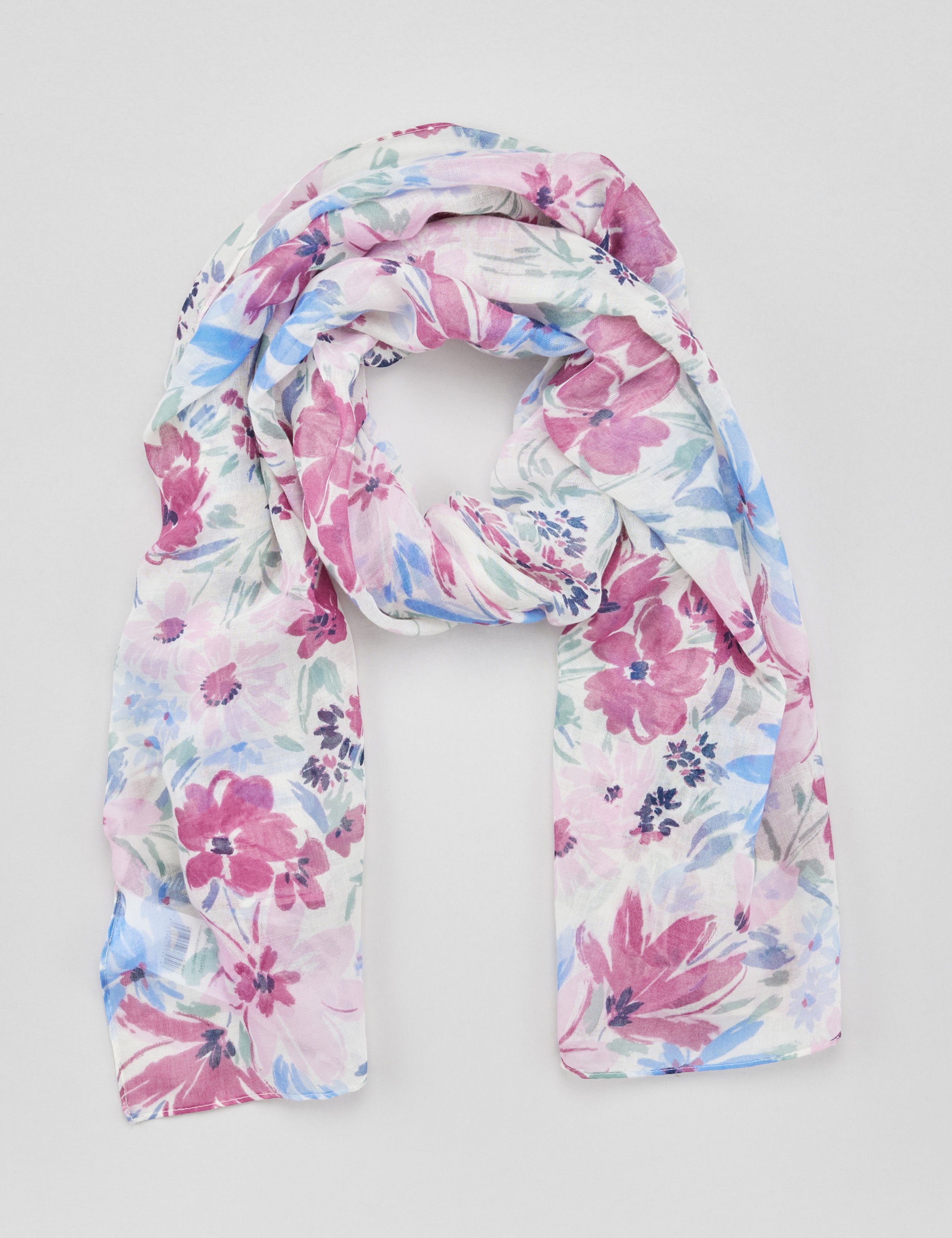 Gemustertes Tuch mit schönem Print