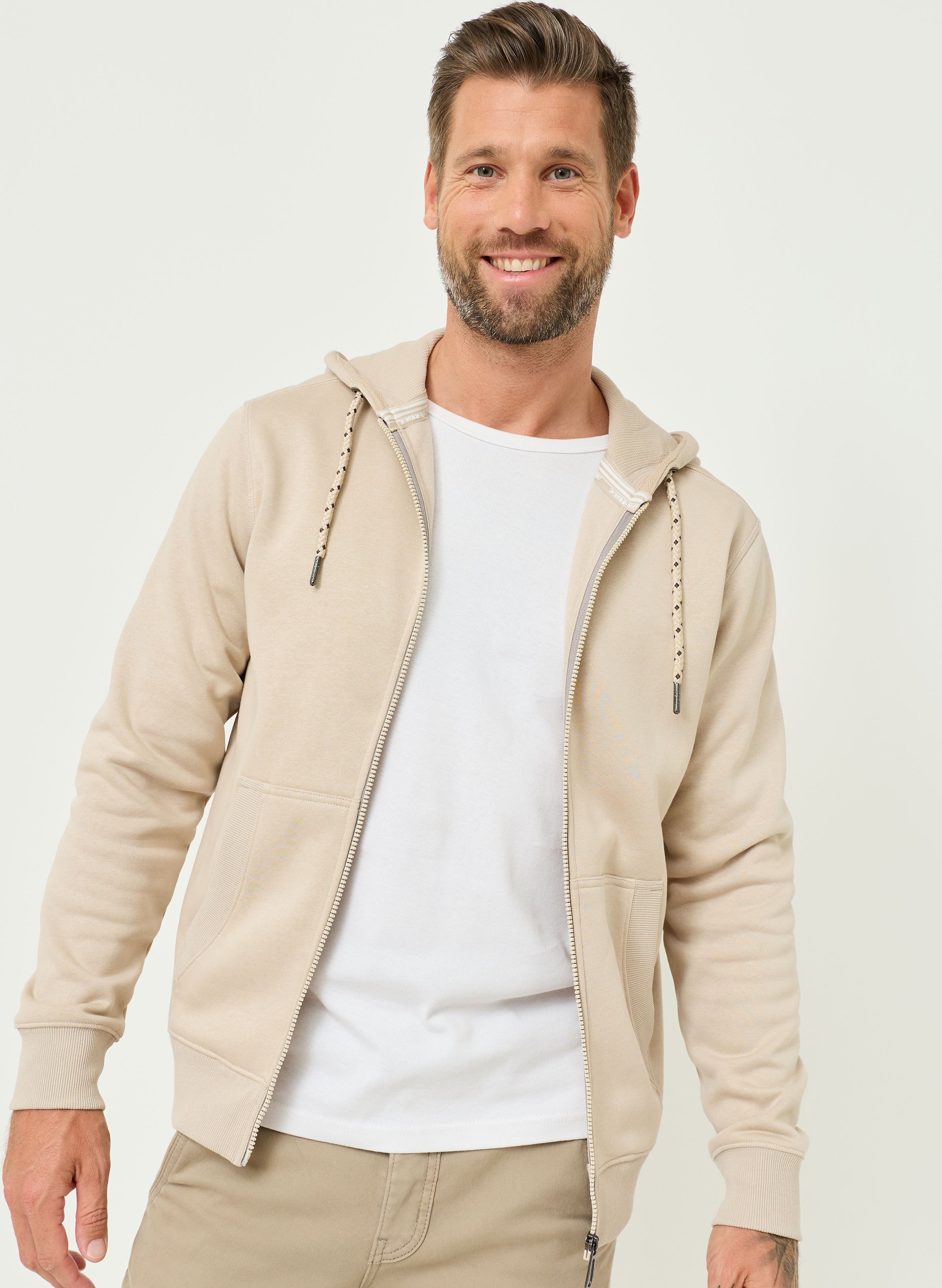 Extraweiche Sweatjacke mit Kapuze