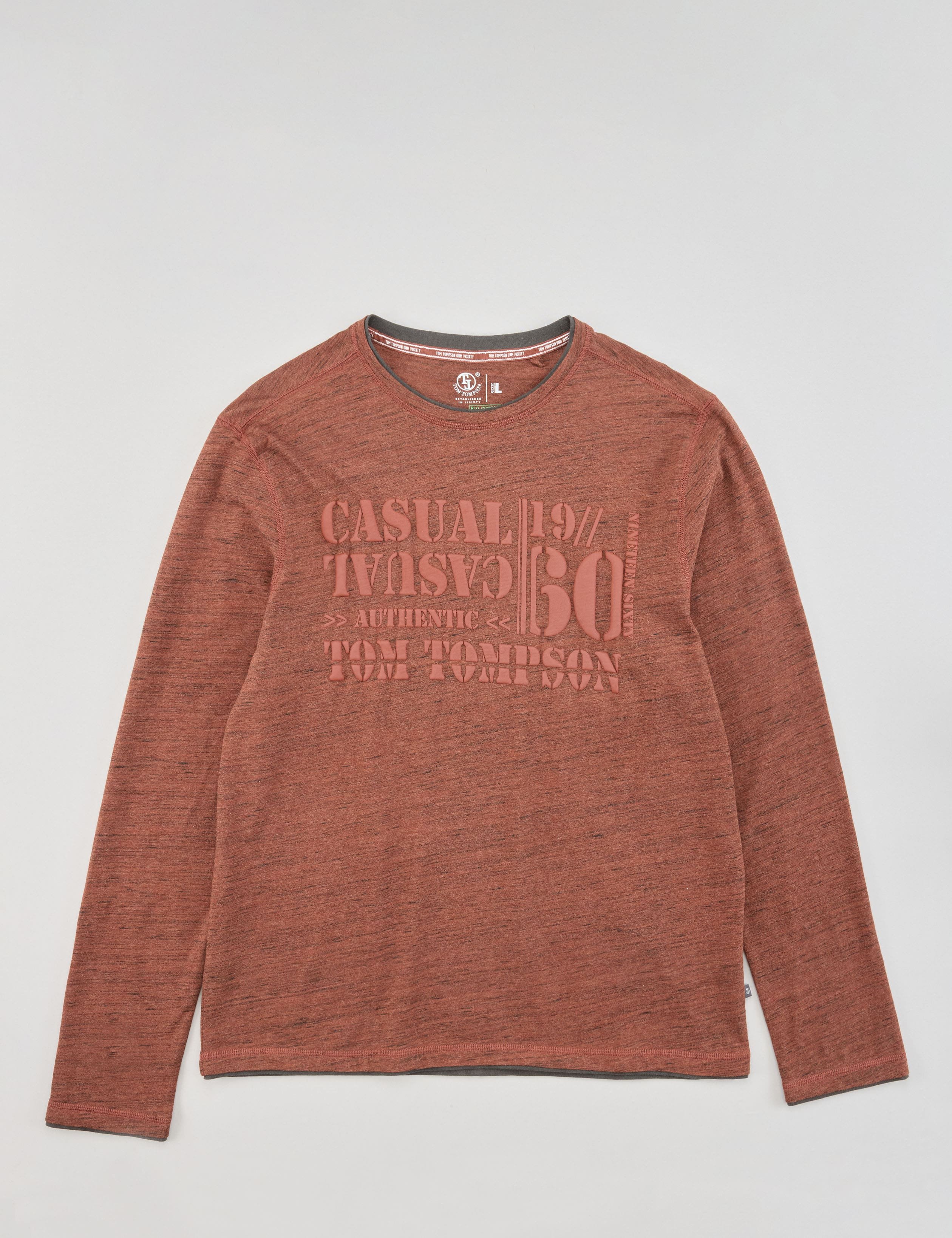 Longsleeve mit plakativem Print