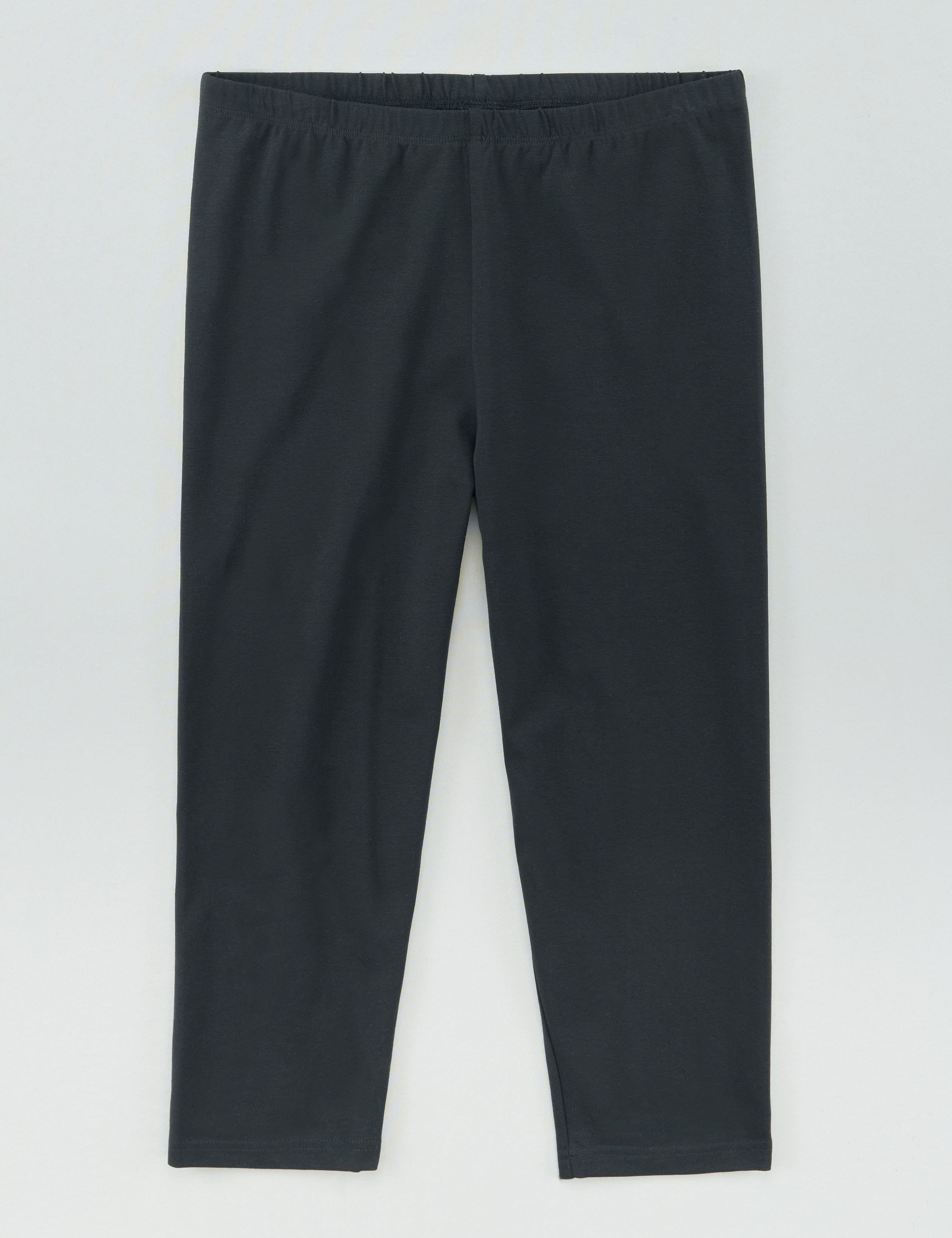 Capri-Leggings aus Baumwoll-Stretch