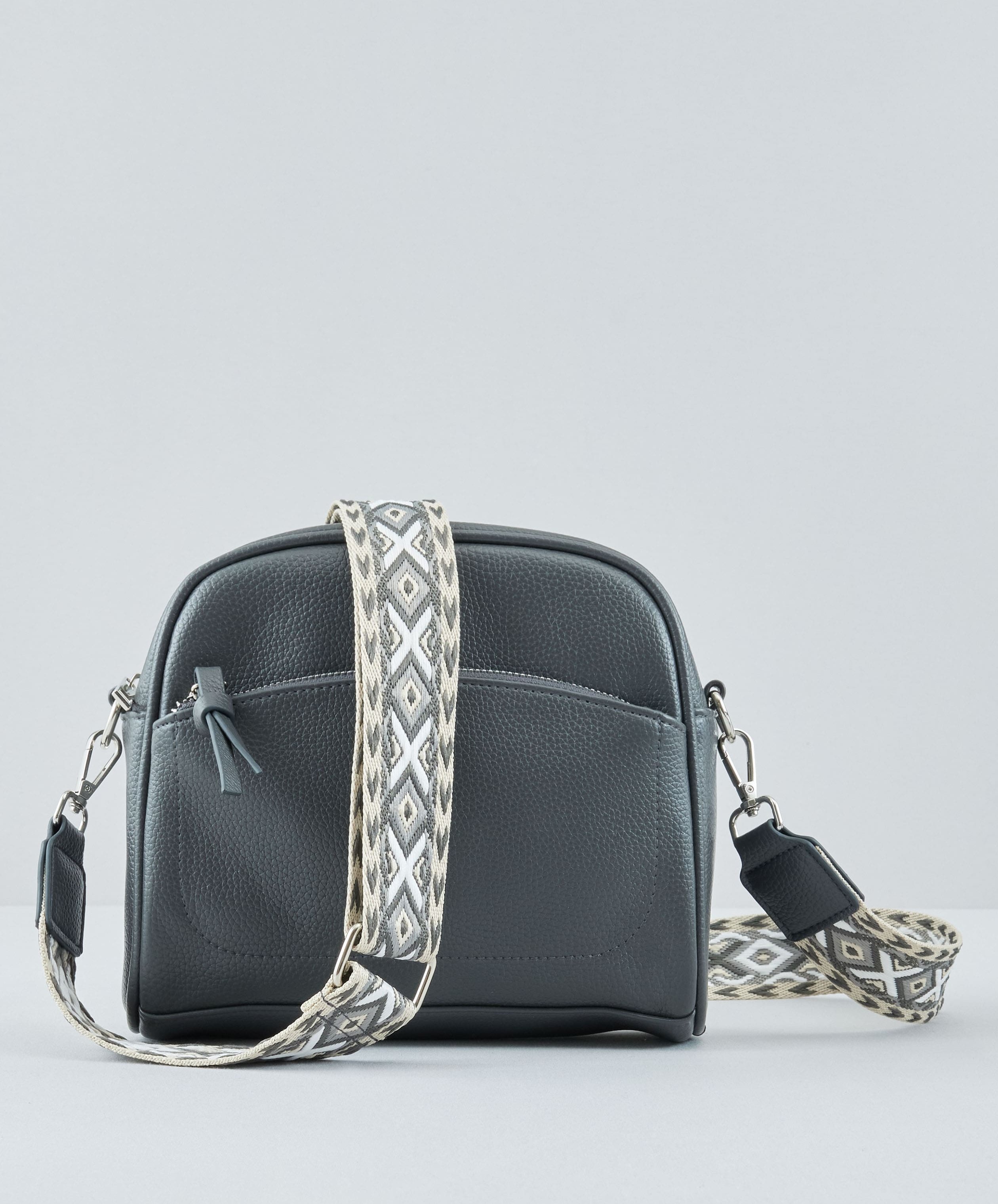 Mittelgroße Crossbody-Bag, Dekogurt