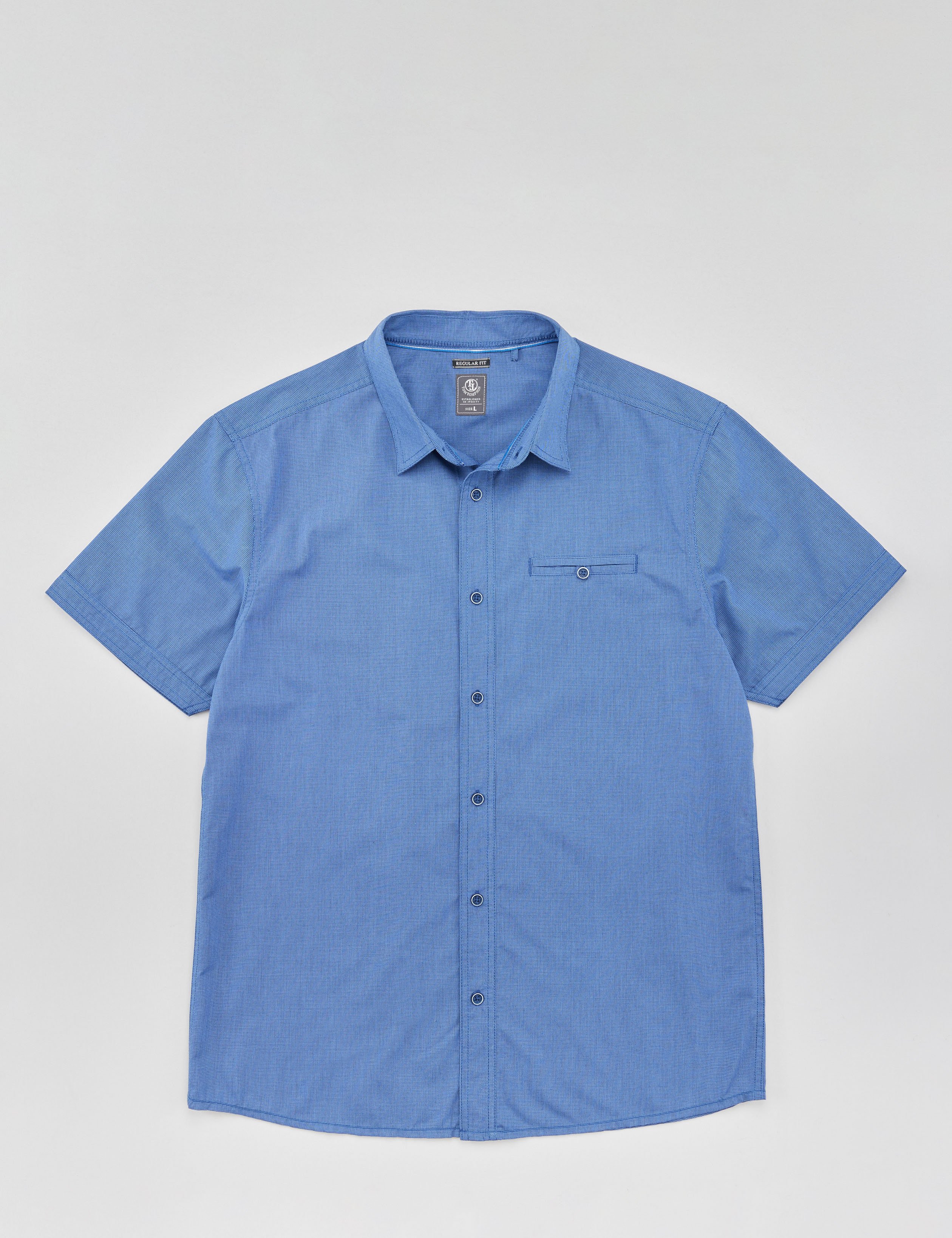 Pflegeleichtes Hemd, fein gestreift