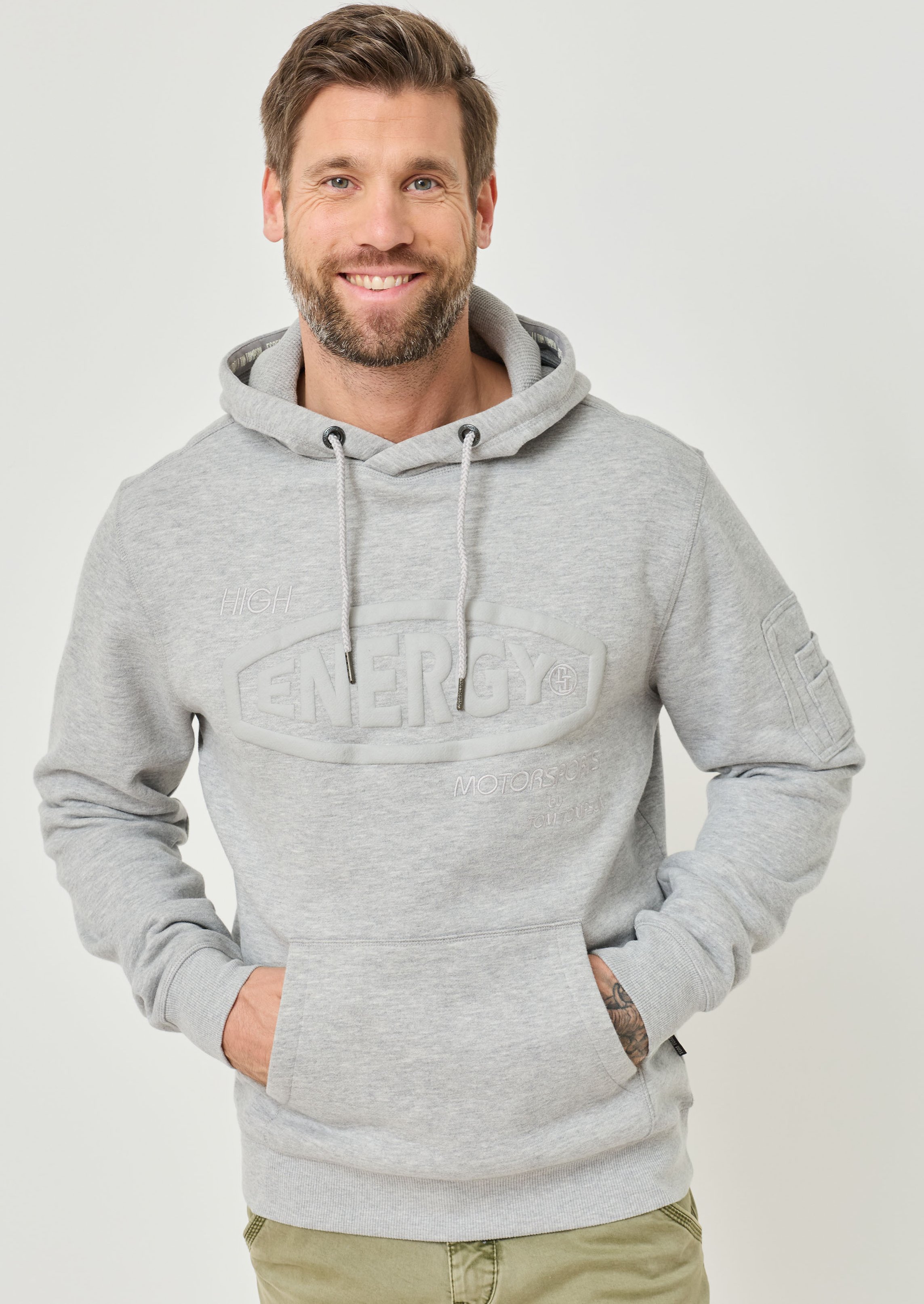 Extrasoftes Kapuzen-Sweat, Wording