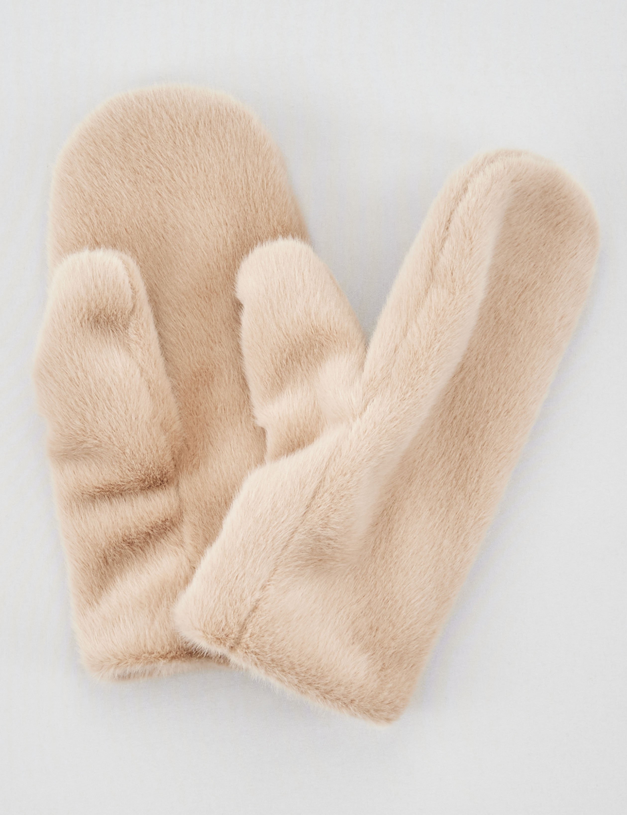 Weiche Plüsch-Fäustlinge