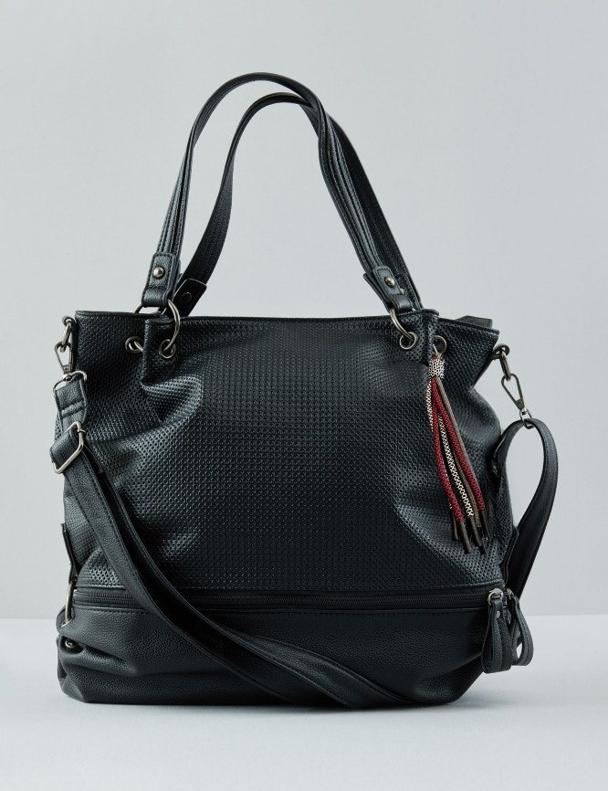 Großer Shopper mit Anhänger