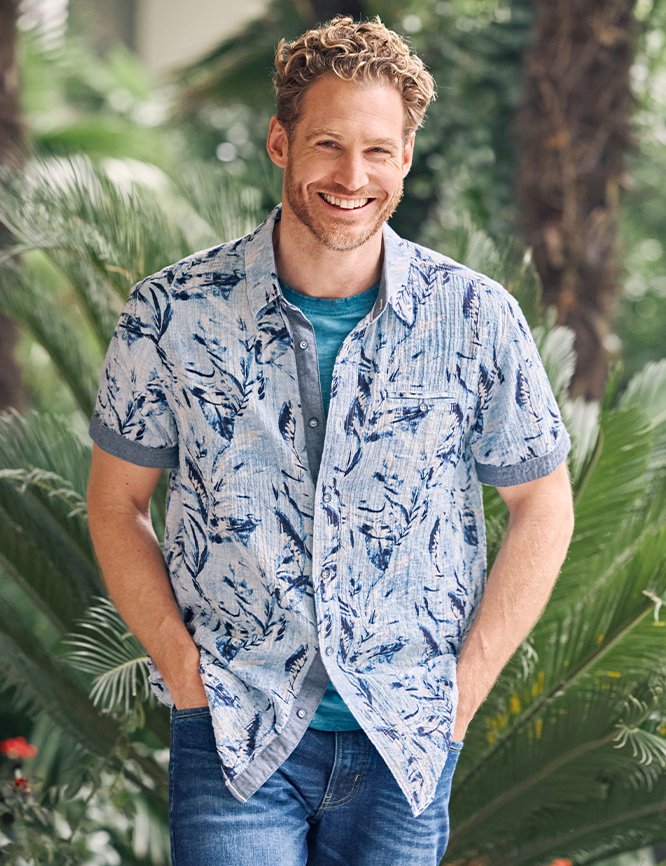 Eyecatcher: Hemd mit Floralprint