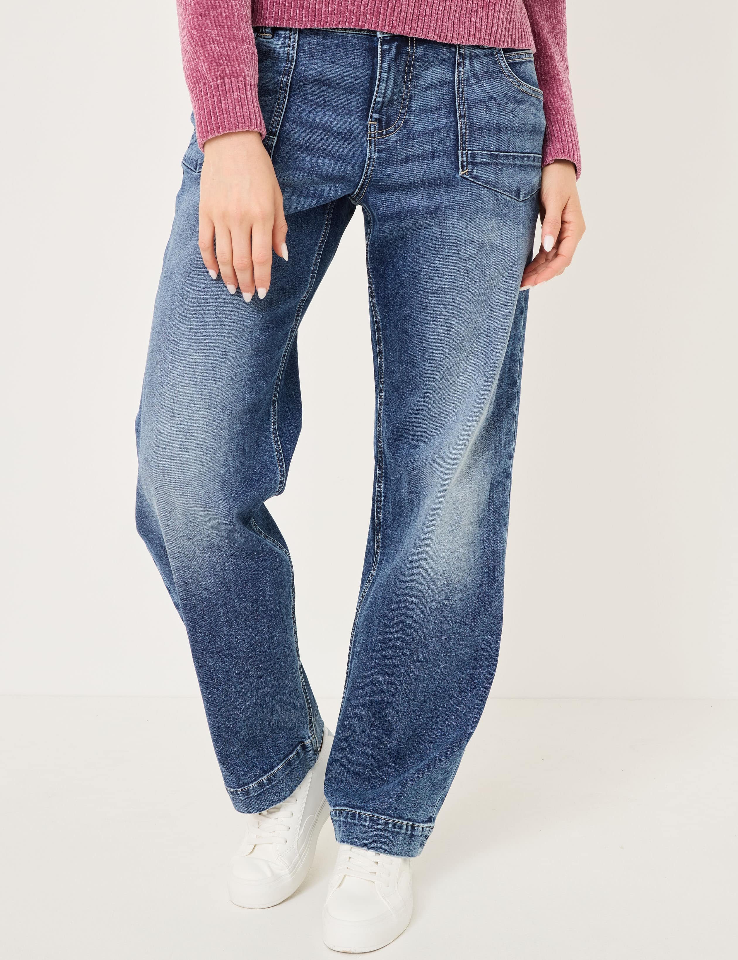 Jeans Relaxed Fit mit Taschen