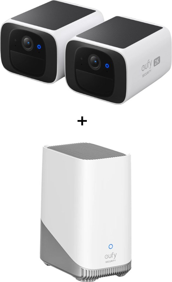 eufy SoloCam S220 - 2er-Set + Homebase 3