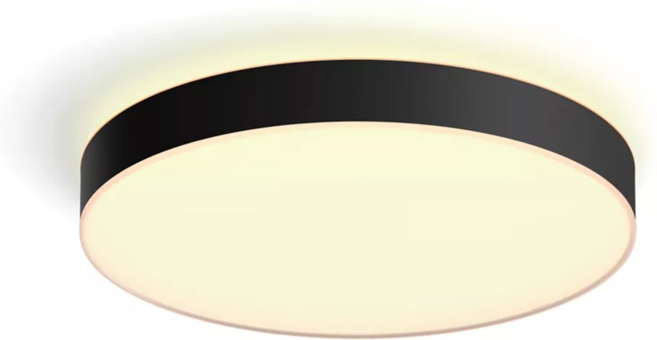 Thumbnail - Philips Hue White Ambiance Enrave Deckenleuchte L 3300lm + Dimmschalter - Schwarz