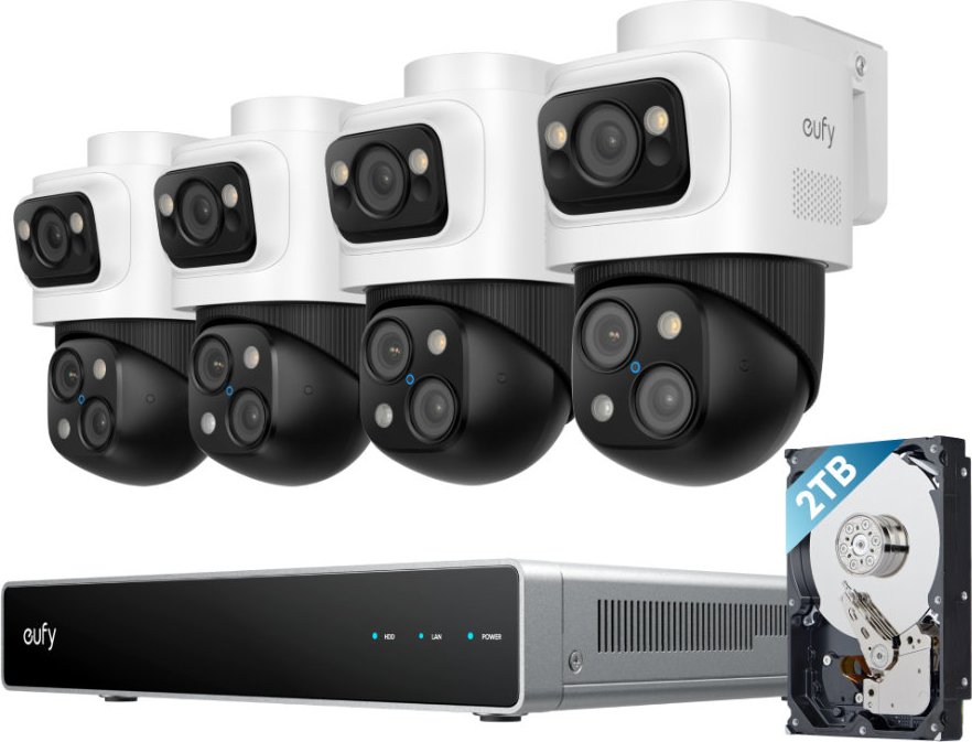 eufy PoE NVR Security System S4 Max - Weiß
