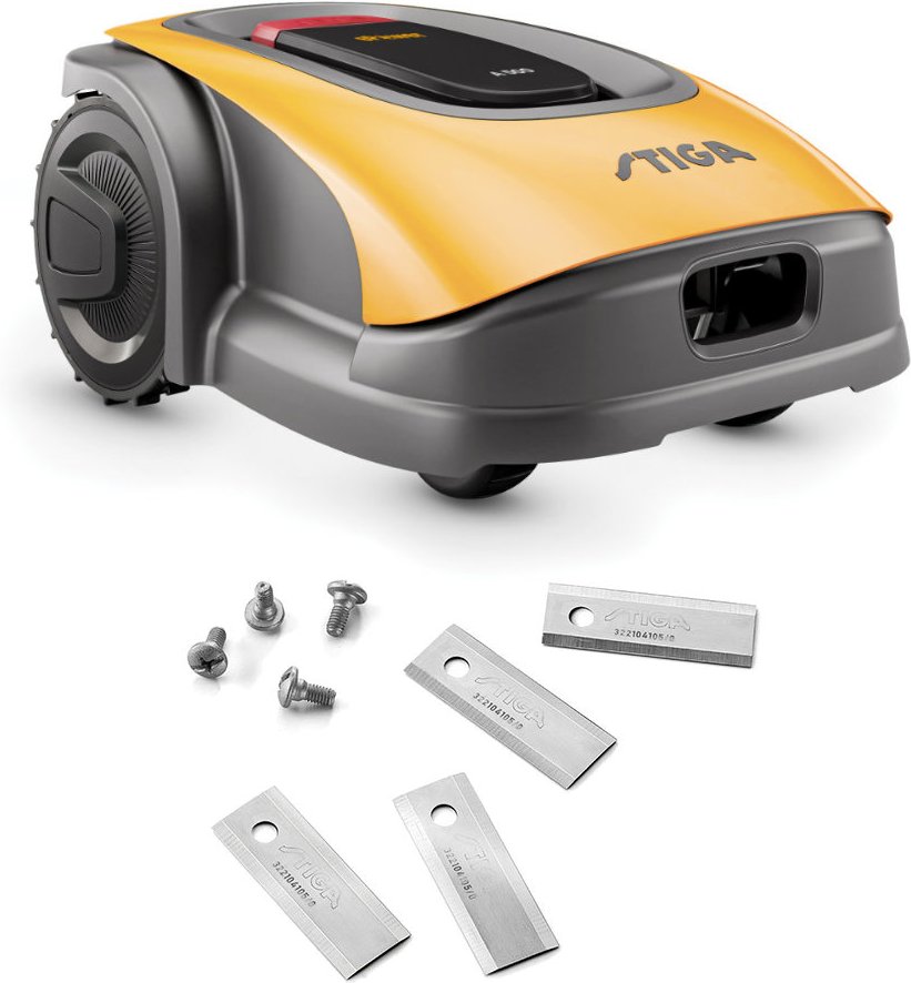 STIGA A 500 - Autonomer Mähroboter + Ersatzmesser