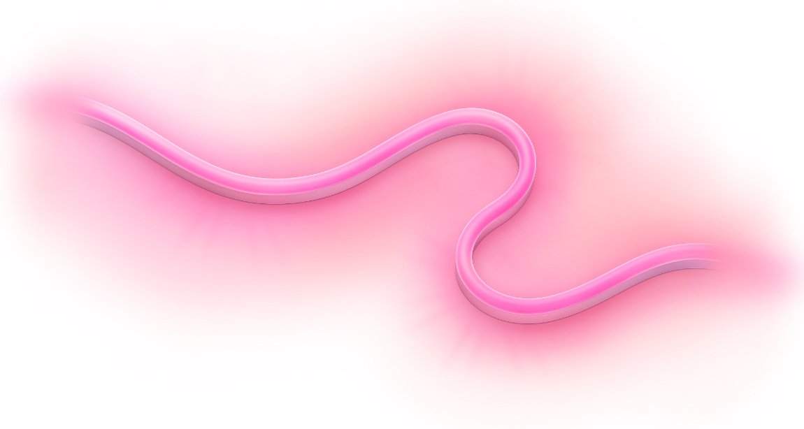 WiZ Tunable White & Color Outdoor LED-Strip 5m - Weiß