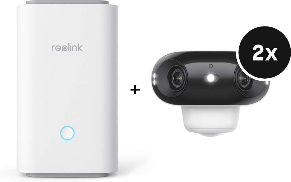 Reolink Starter Set - mit Home Hub + 2 Argus Series B740X