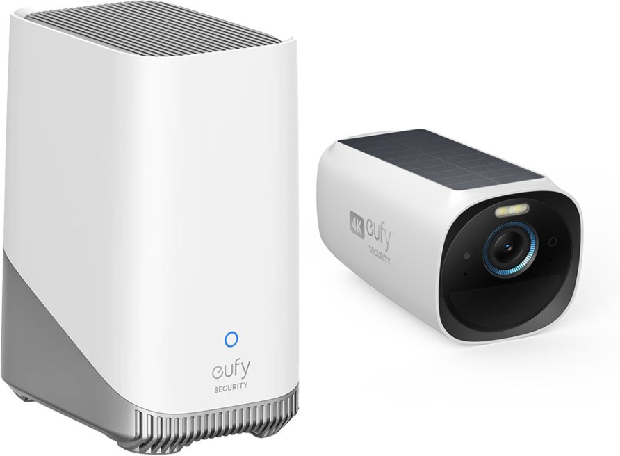 eufyCam 3 Starter Set 1+1 - Kamera mit HomeBase 3