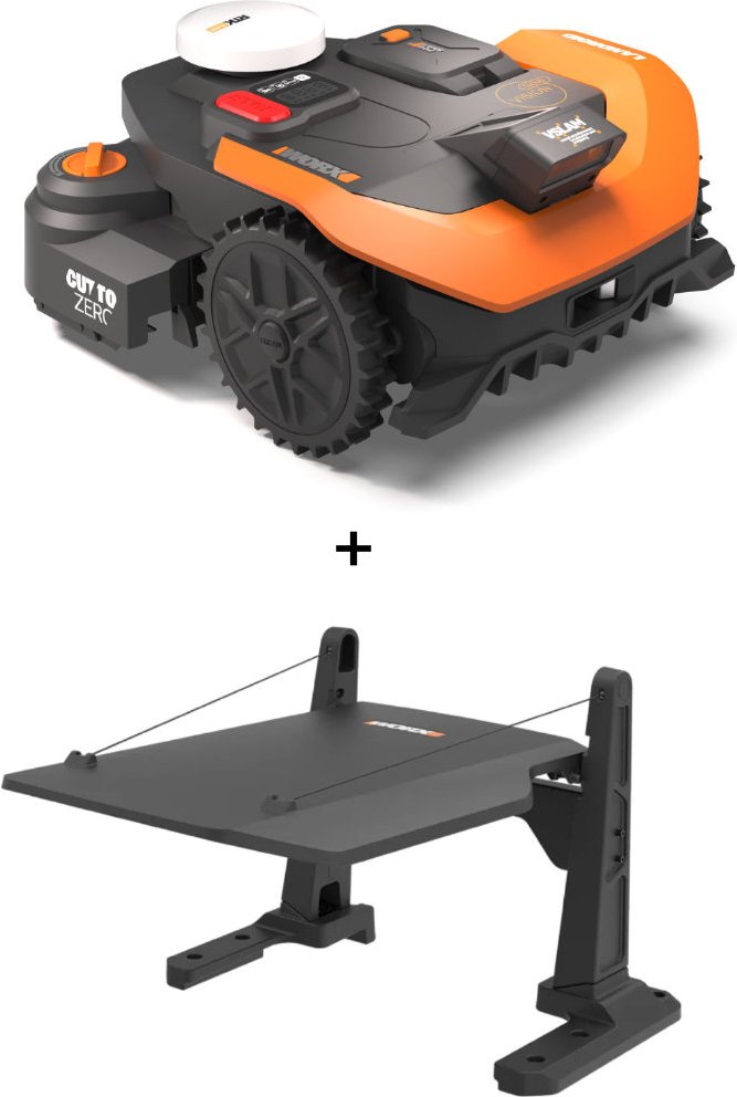 Worx WR318E Landroid Vision Cloud (Stereo) + gratis Garage