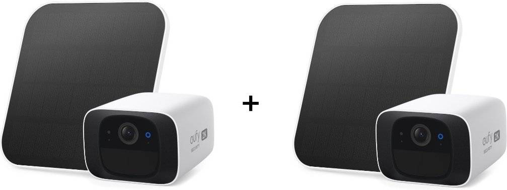 eufy SoloCam C210 + Solarpanel - 2er-Set