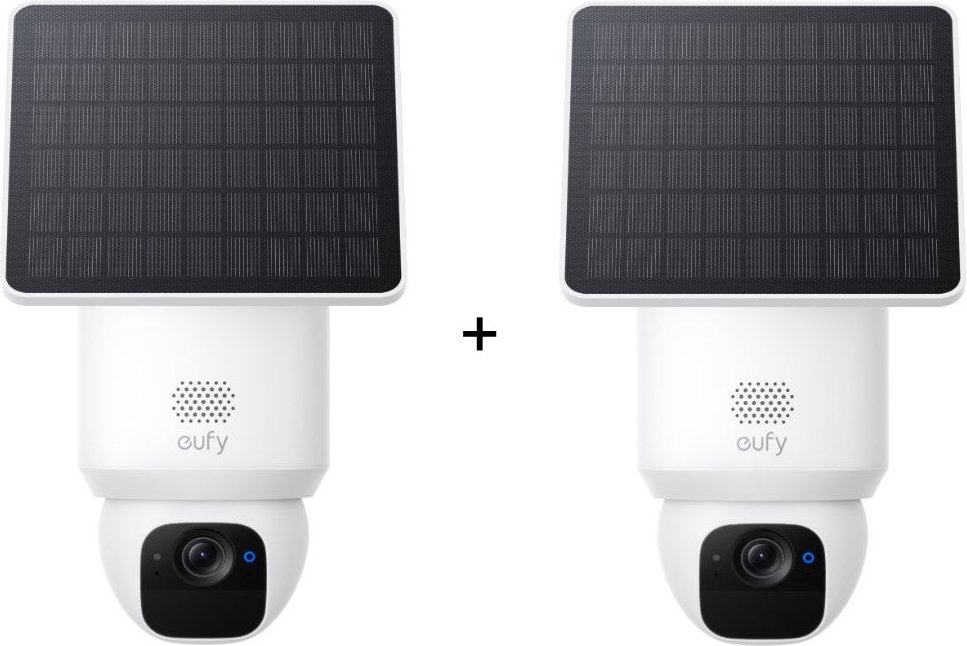 Thumbnail - eufy eufyCam Solo E30 - 2K Schwenk-Neige Außenkamera - 2er-Set