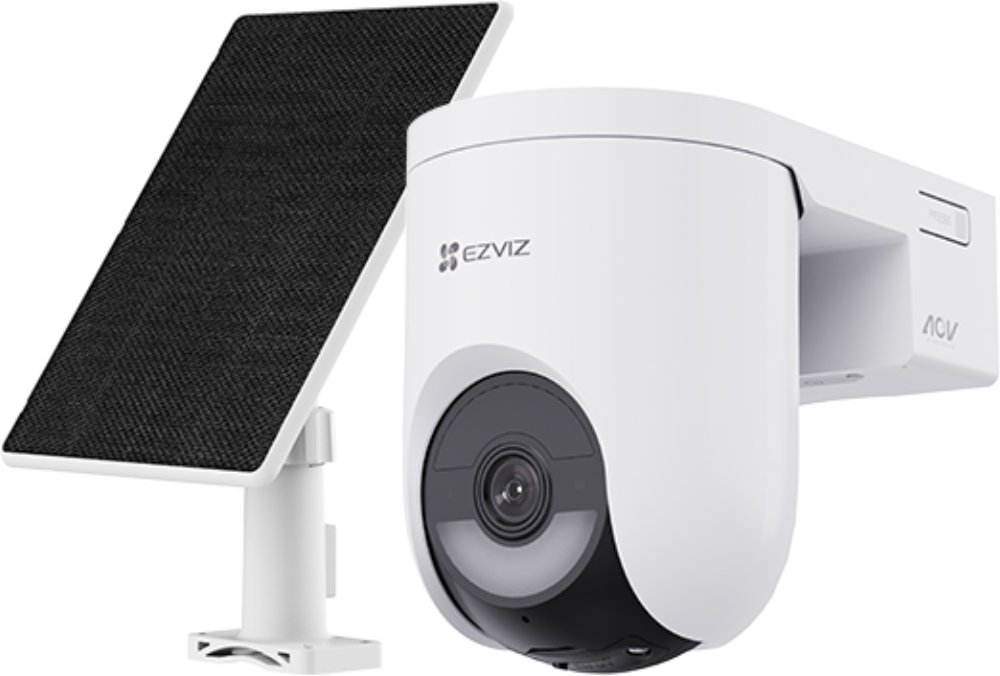 EZVIZ HB8 Lite + Solar Panel - Außenkamera mit Solarpanel - Weiß