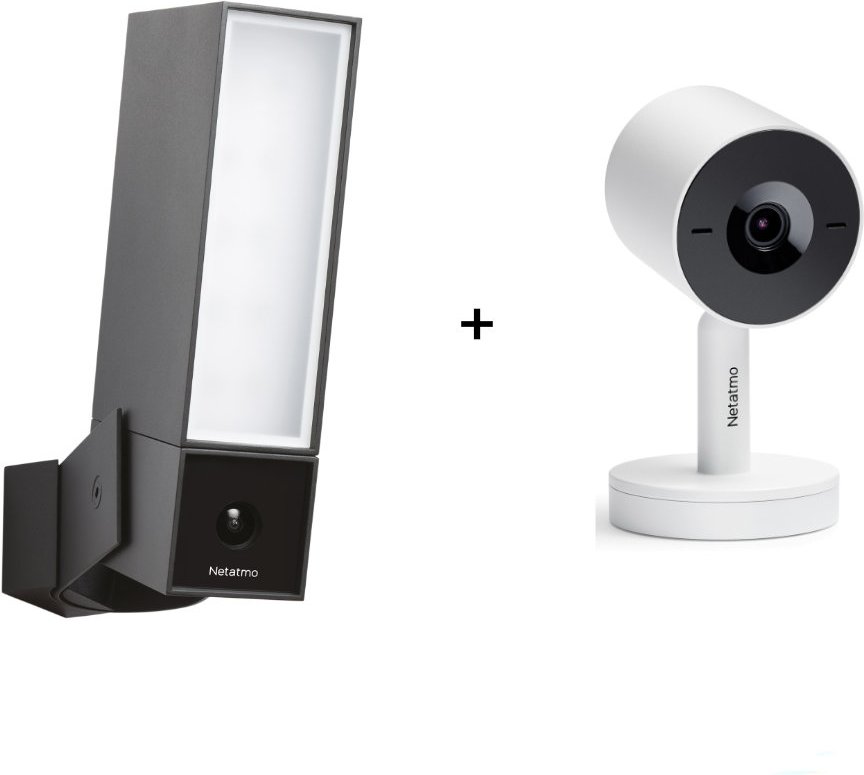 Netatmo Kamera-Set - Smarte Außenkamera + Indoor Camera Advance