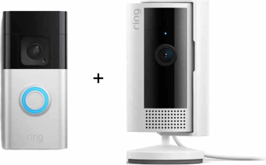 Ring Battery Video Doorbell + Indoor Cam (2nd Gen)