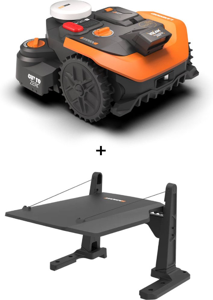 Worx WR308E Landroid Vision Cloud (Stereo) + gratis Garage