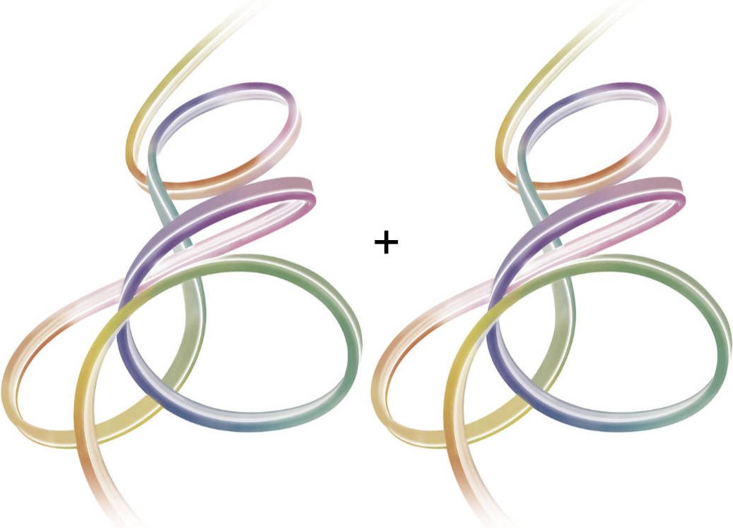 Ledvance SMART+ LED Strip WiFi 3M Farbig Outdoor 2er-Set